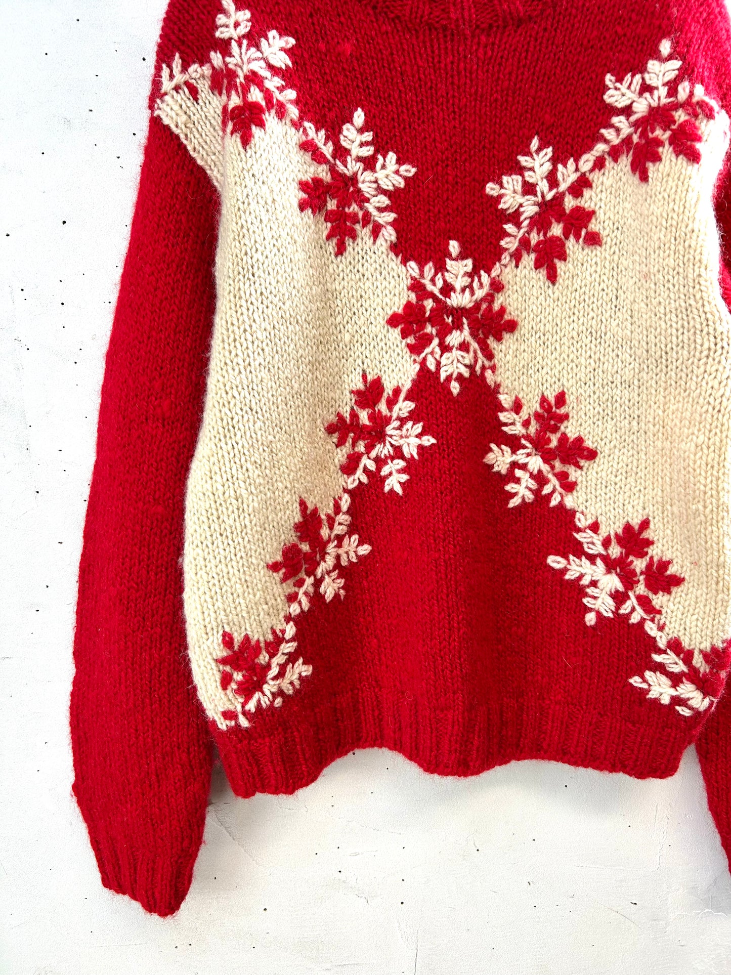 Vintage Hand Knit Sweater [L29135]