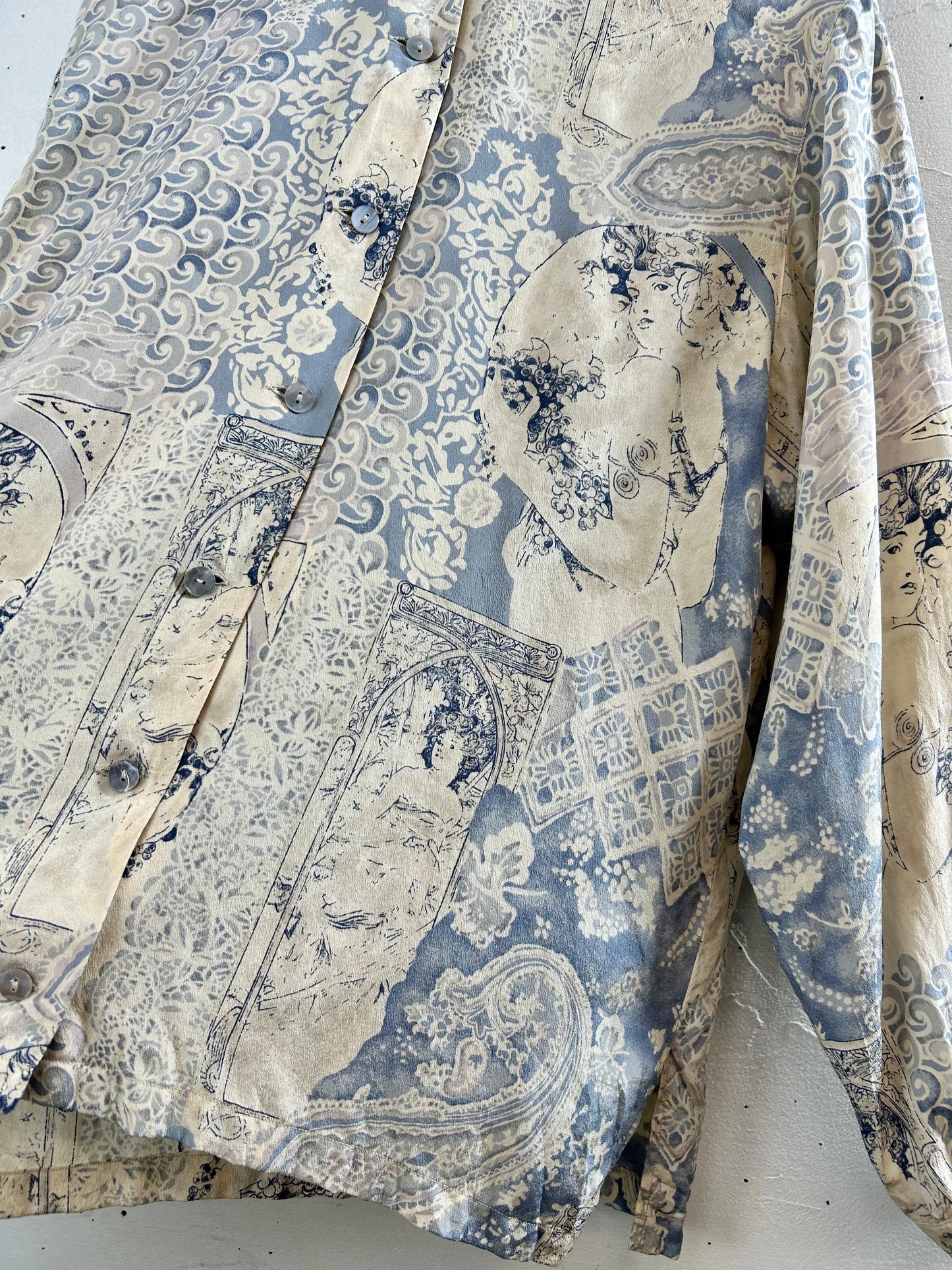 Vintage Silk Shirt [D30013]