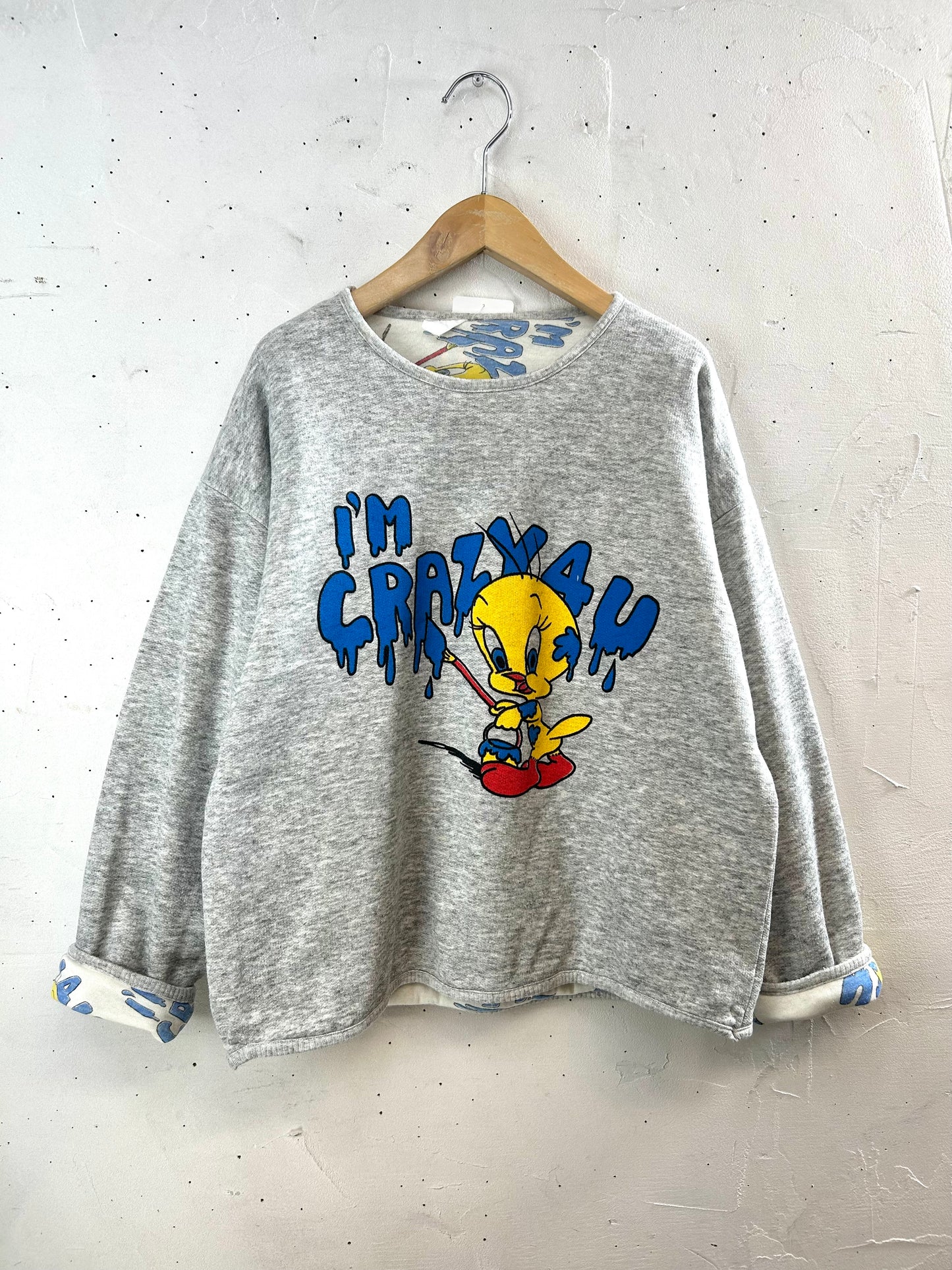 Vintage Reversible Sweat [A29355]