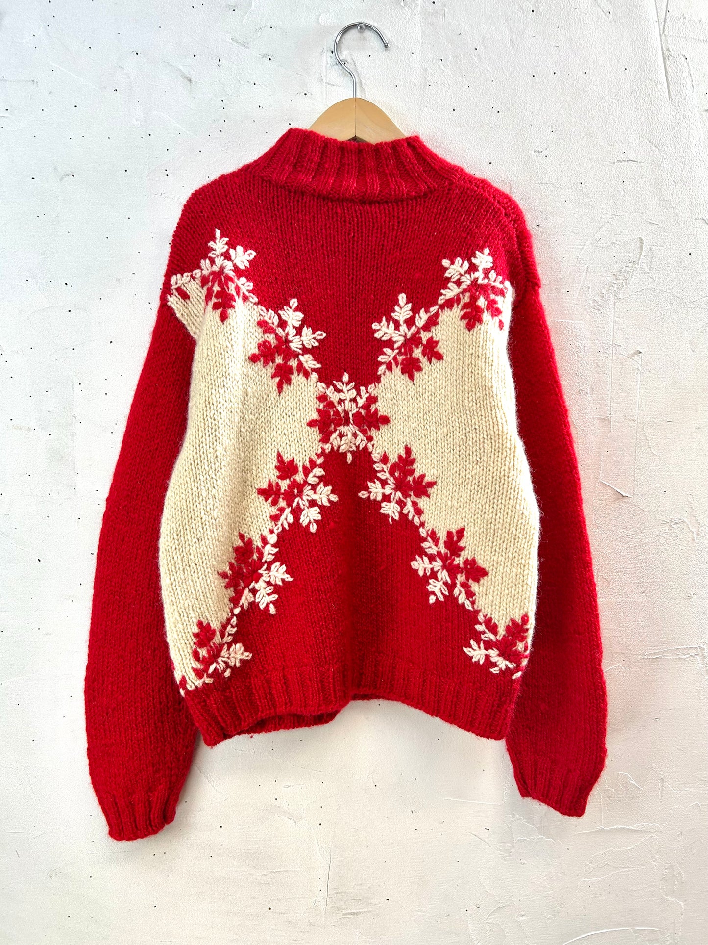 Vintage Hand Knit Sweater [L29135]