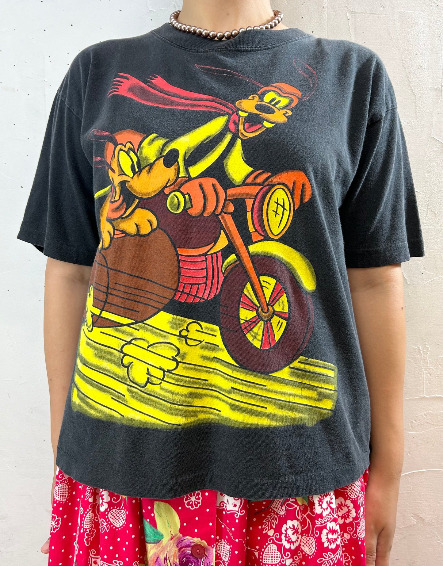 '90s Vintage T-Shirt 〜Disney〜 [F27769]