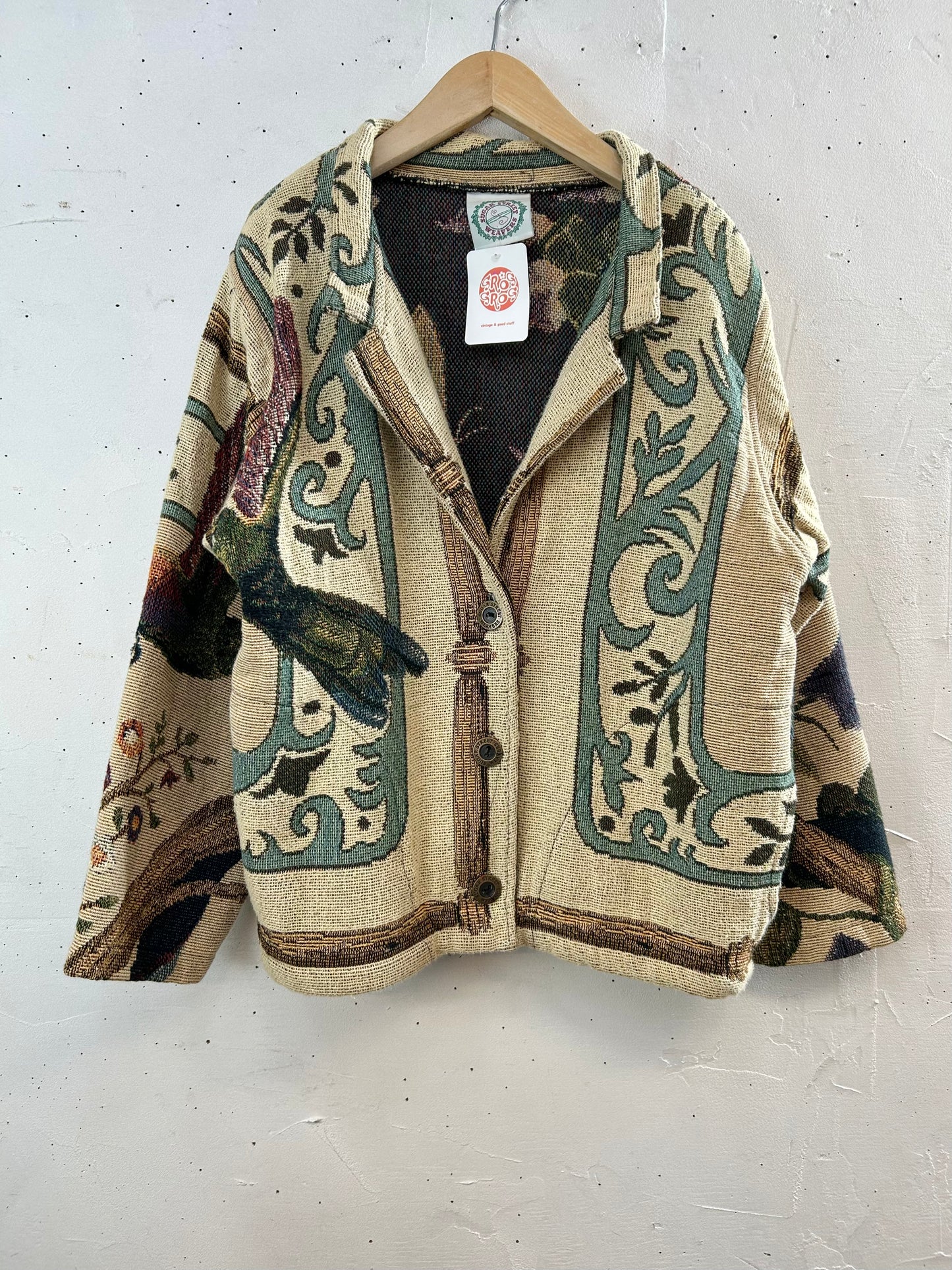 Vintage Rug Jacket 〜SUGAR STREET WEAVERS〜 [D30012]