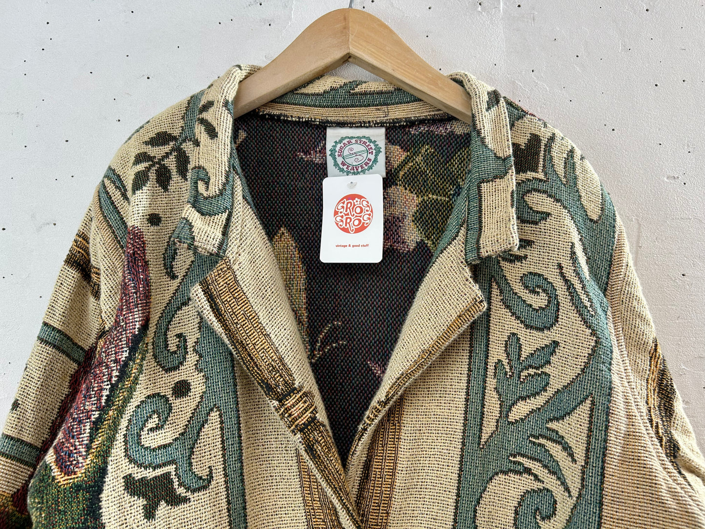 Vintage Rug Jacket 〜SUGAR STREET WEAVERS〜 [D30012]