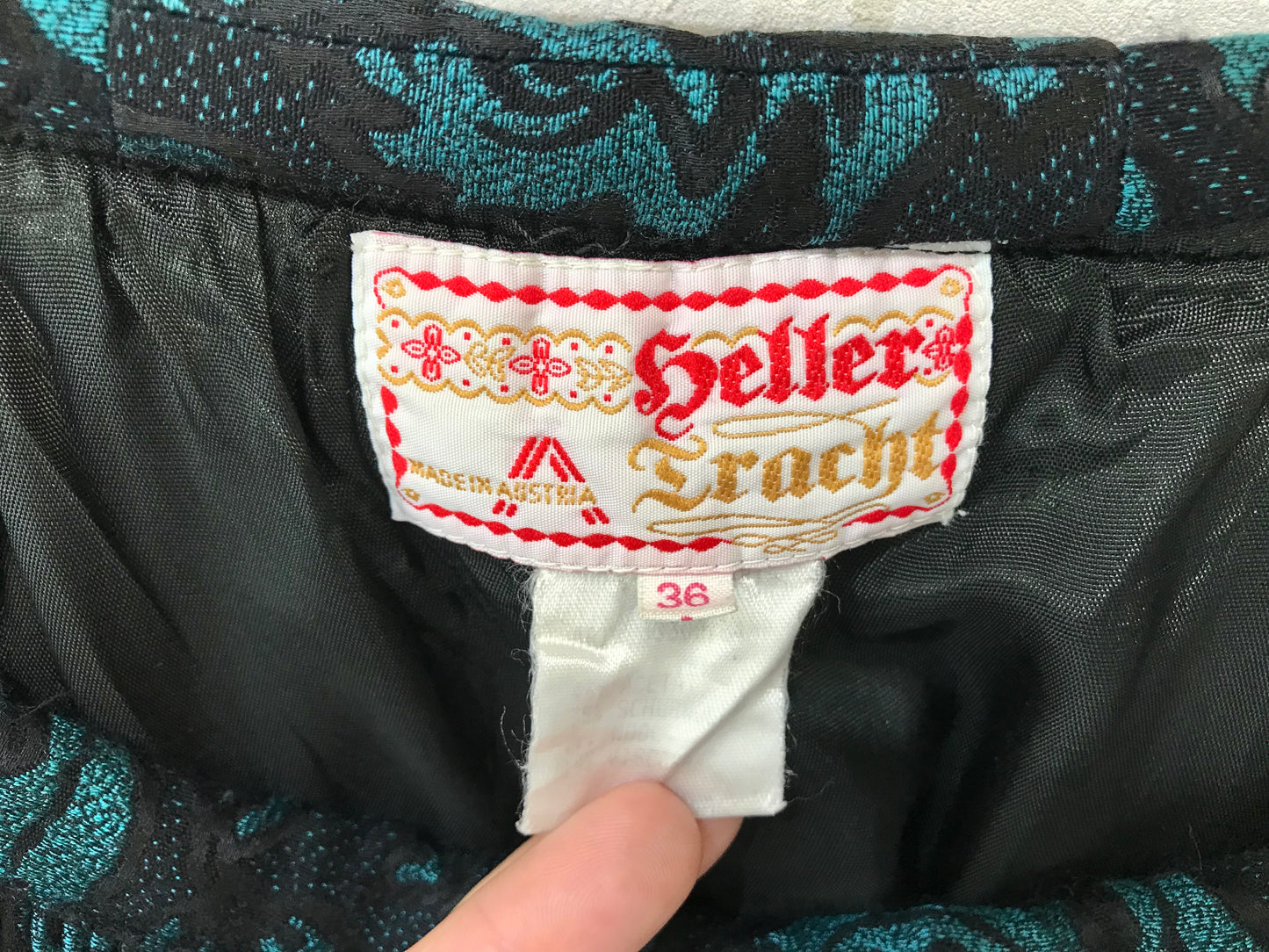 Vintage Tyrol Skirt MADEIN AUSTRIA [H24738]