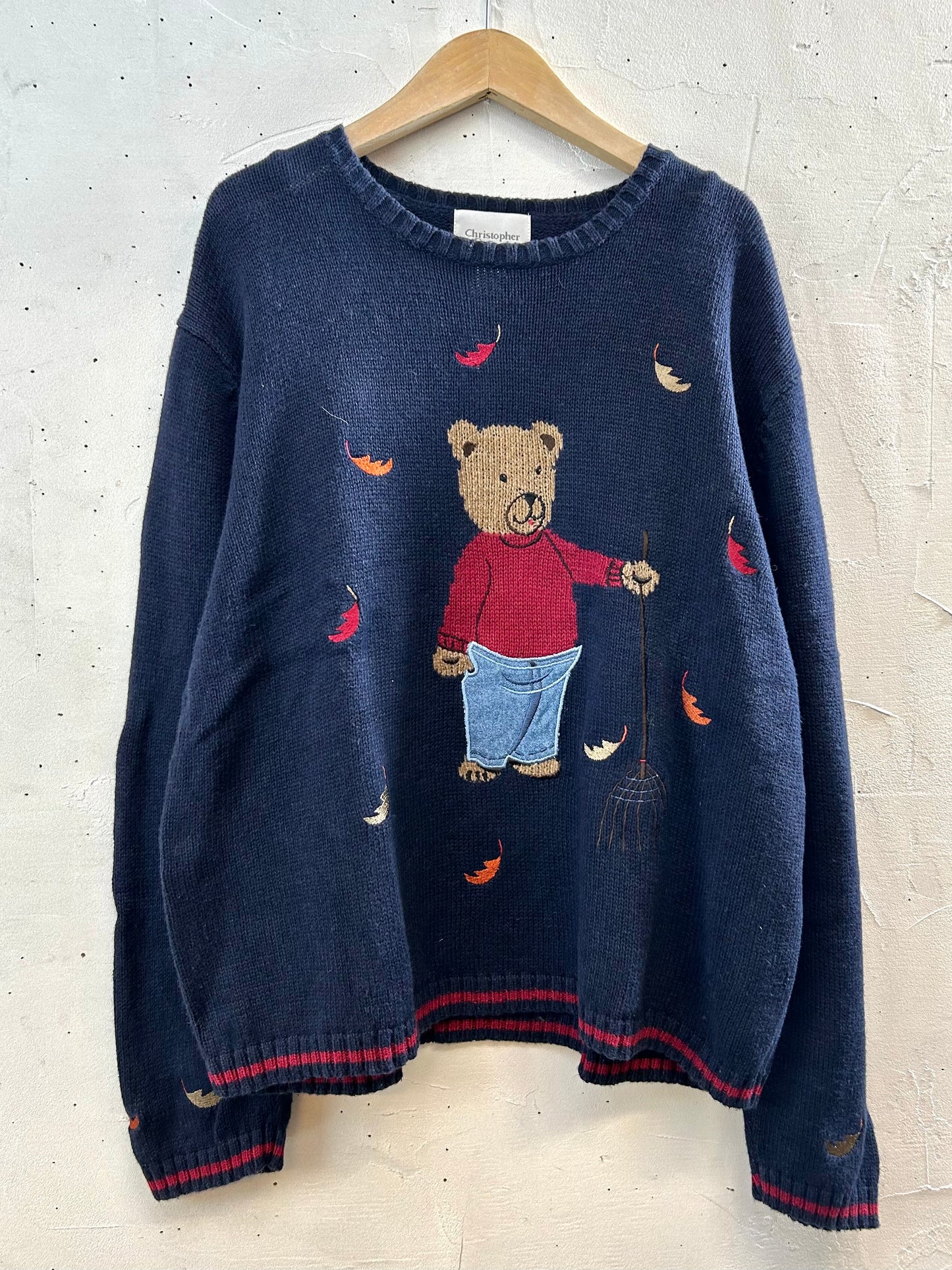 Vintage Fancy Knit Sweater  [J28698]