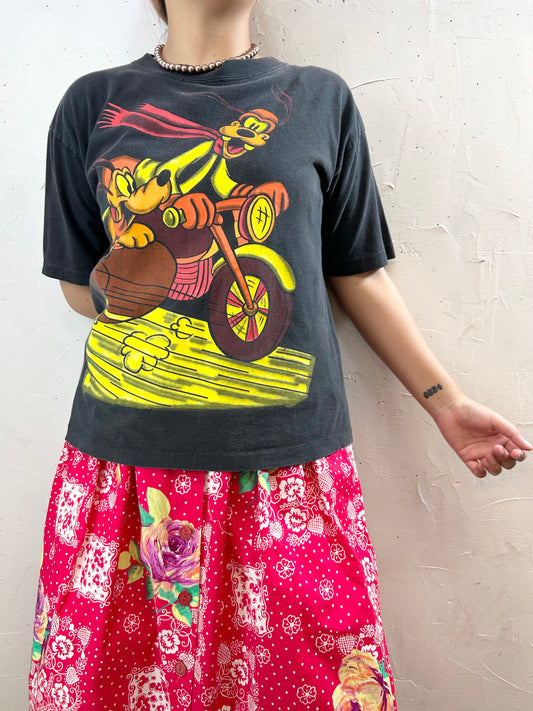 '90s Vintage T-Shirt 〜Disney〜 [F27769]