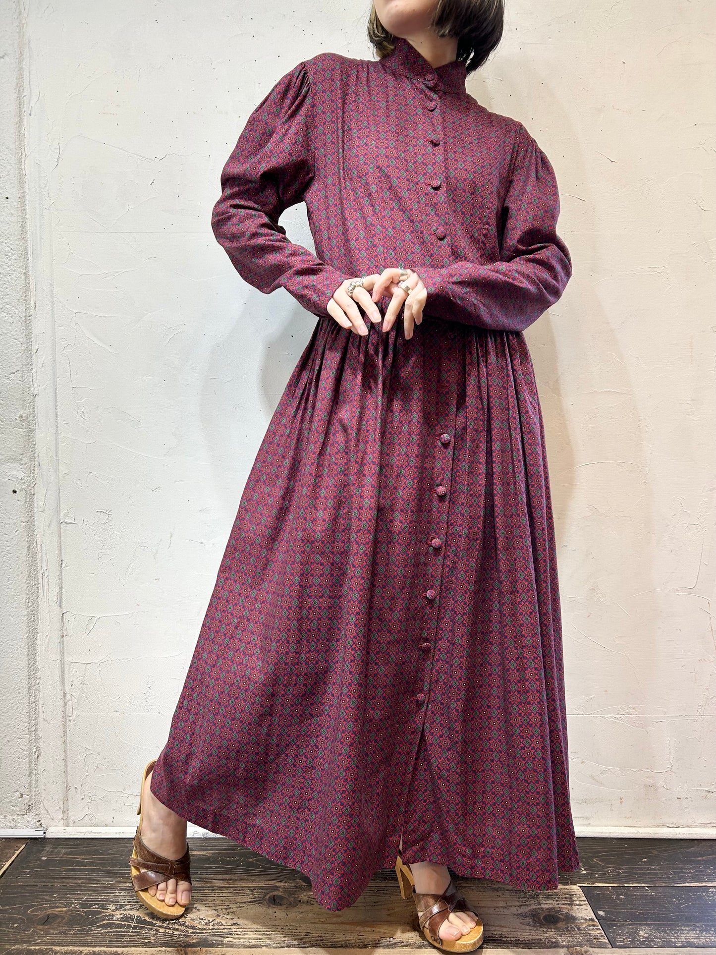Vintage Dress Made in France [B26259]