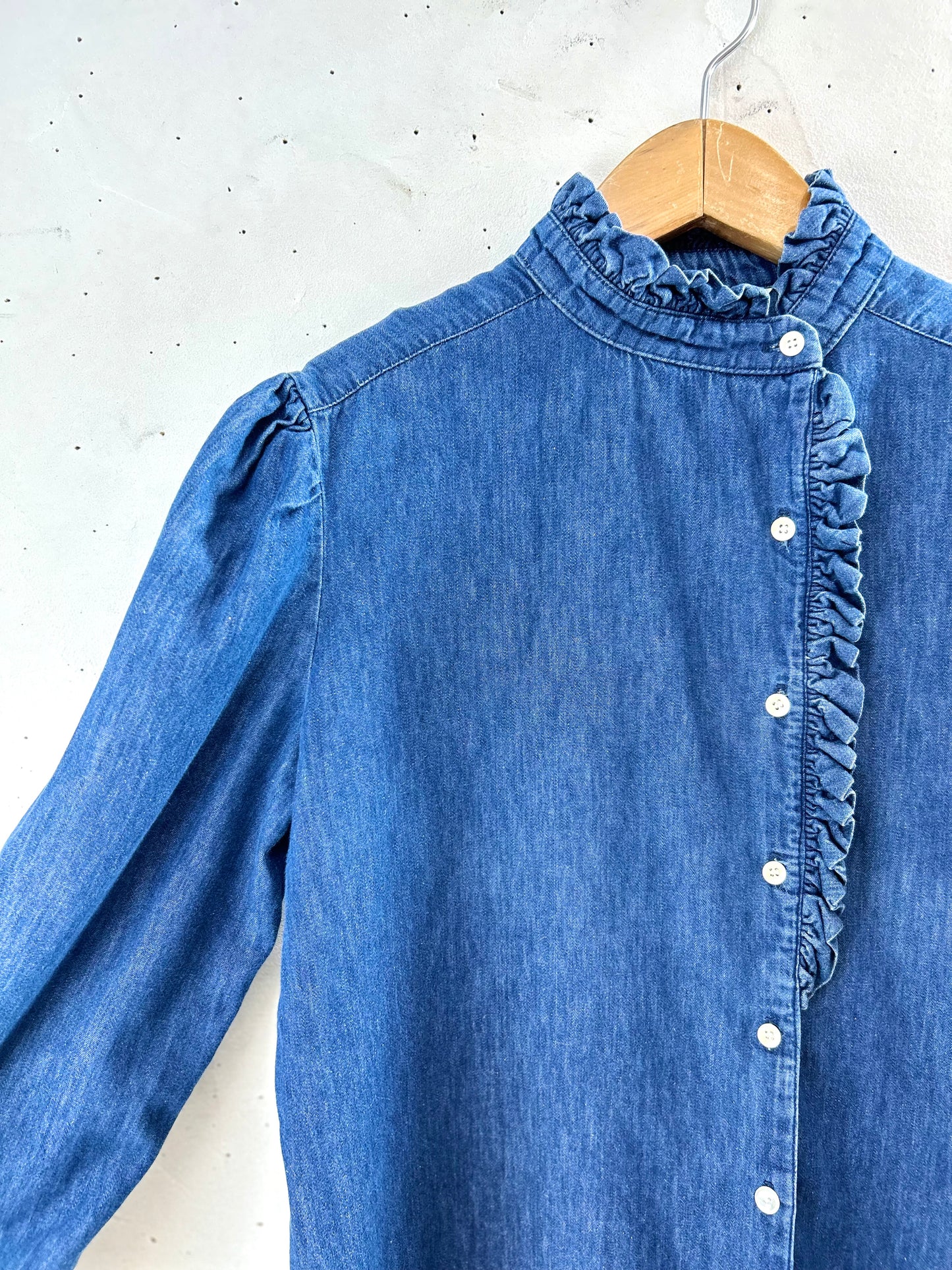 Vintage Denim Blouse〜Sears〜 [F30427]