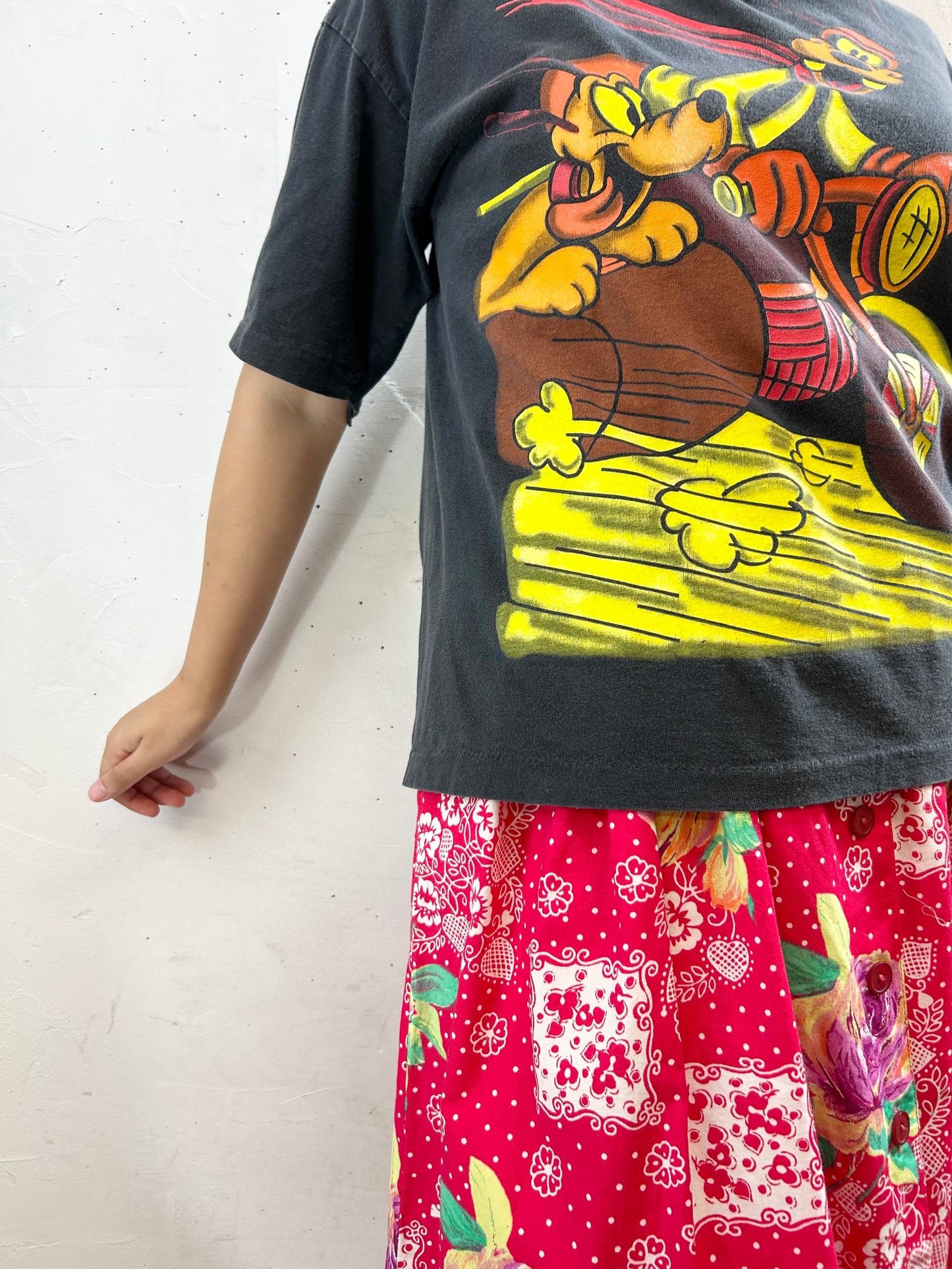 '90s Vintage T-Shirt 〜Disney〜 [F27769]