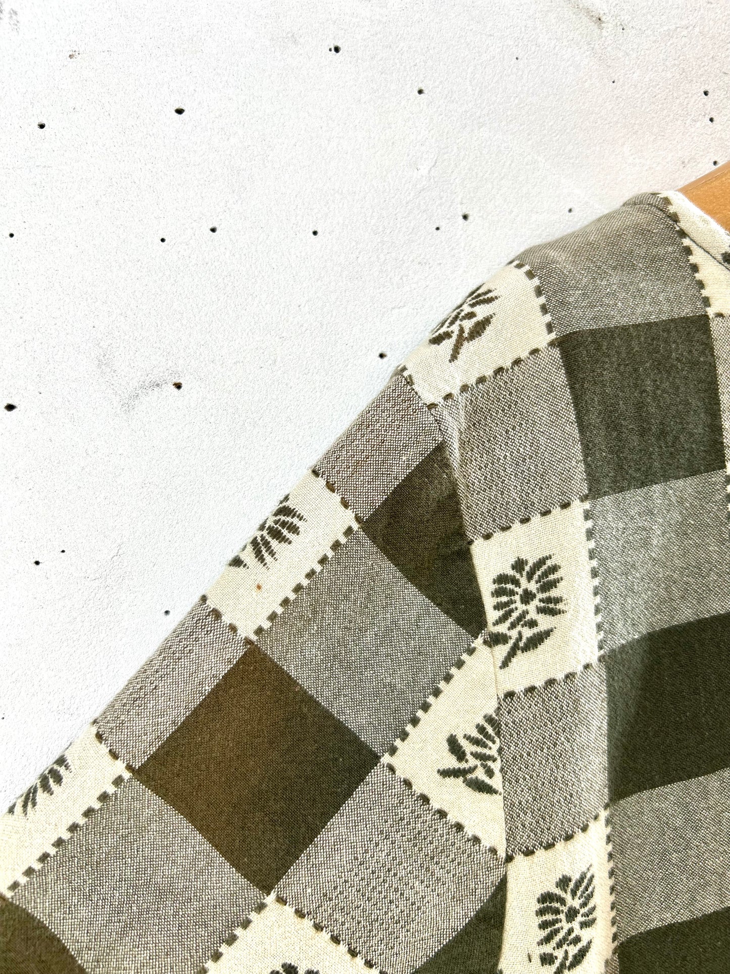 Vintage Cotton Dress MADE IN  INDIA [E30219]