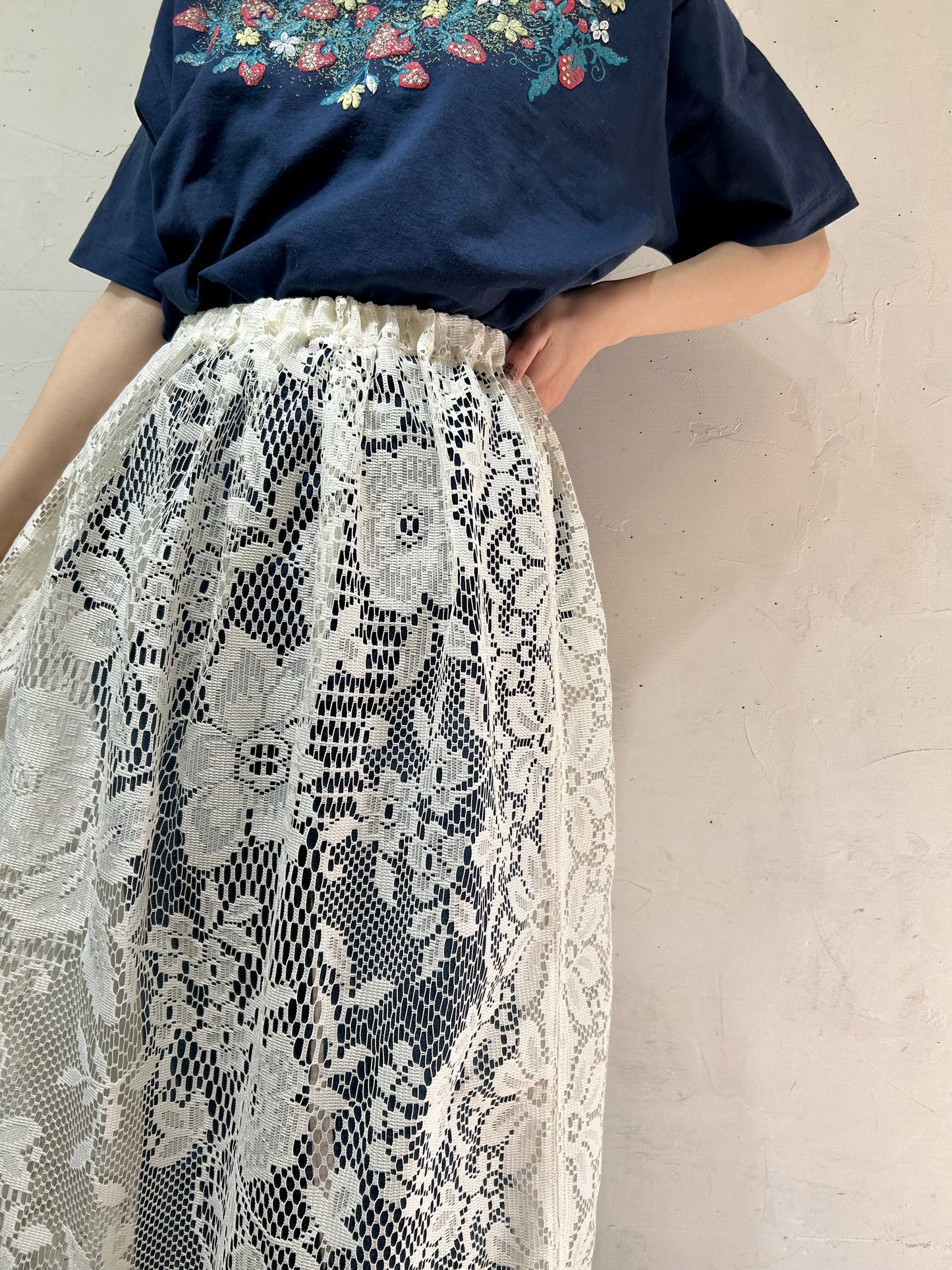 Vintage Lace Skirt 〜Amy Nina〜 [C26571]