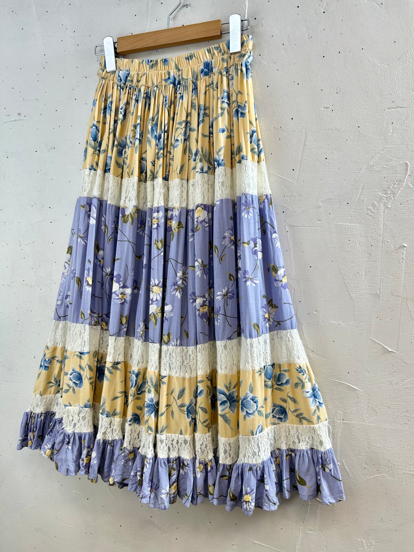 Vintage Tiered Skirt [D30010]