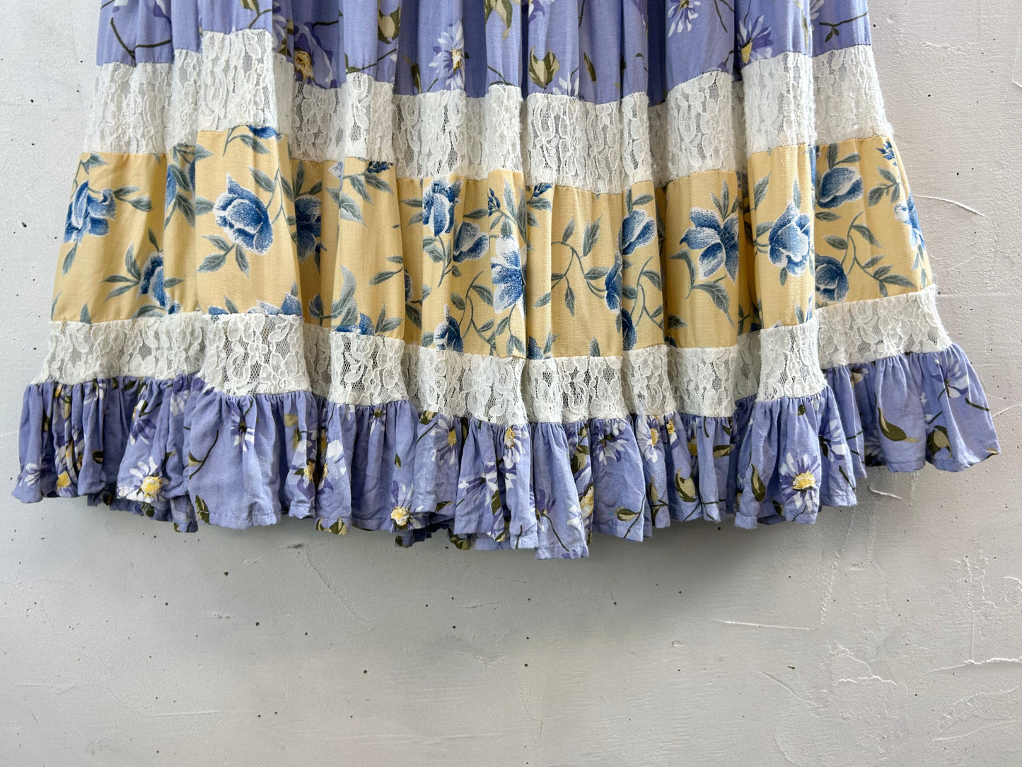 Vintage Tiered Skirt [D30010]