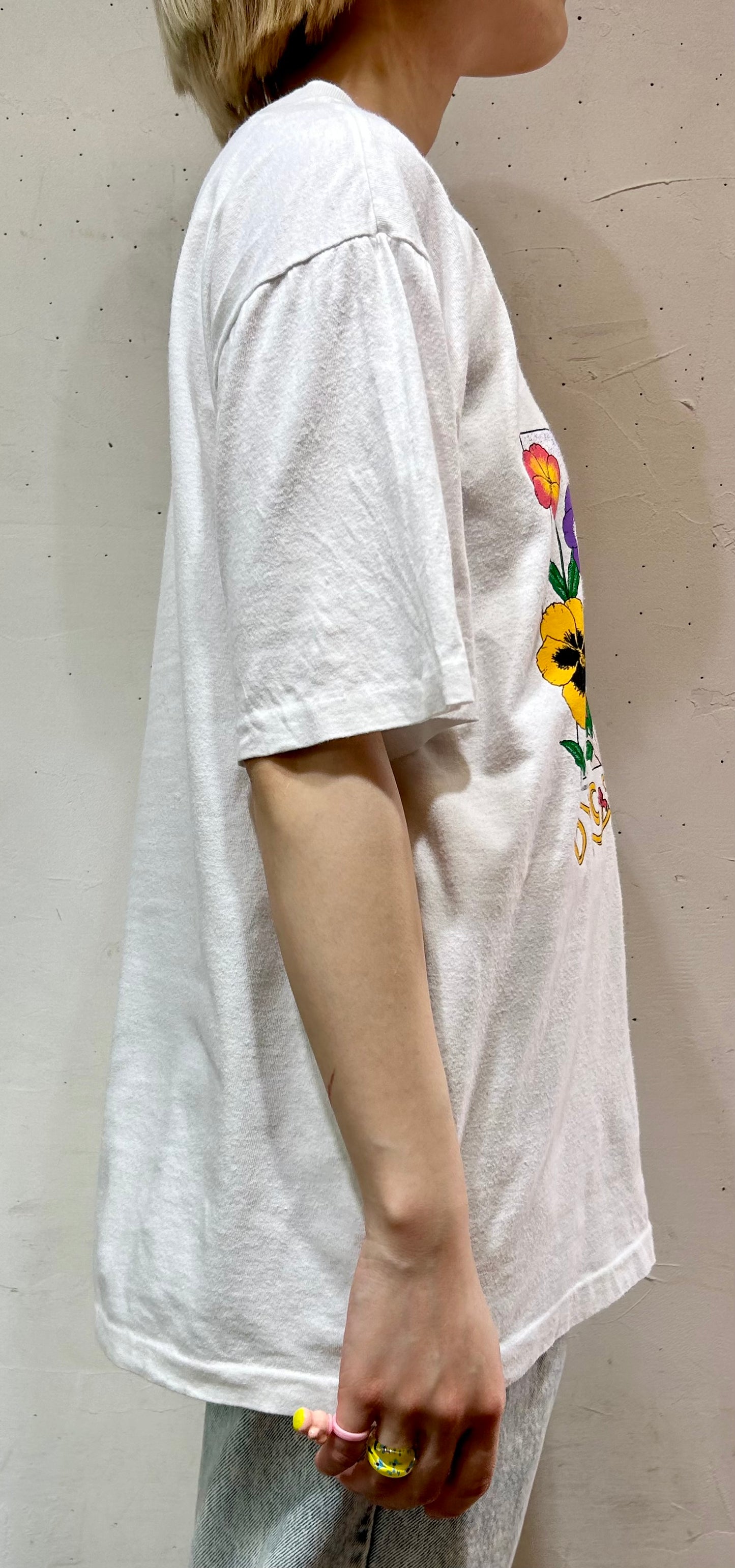 Vintage Cotton T-Shirt  MADE IN USA 〜[E27007]