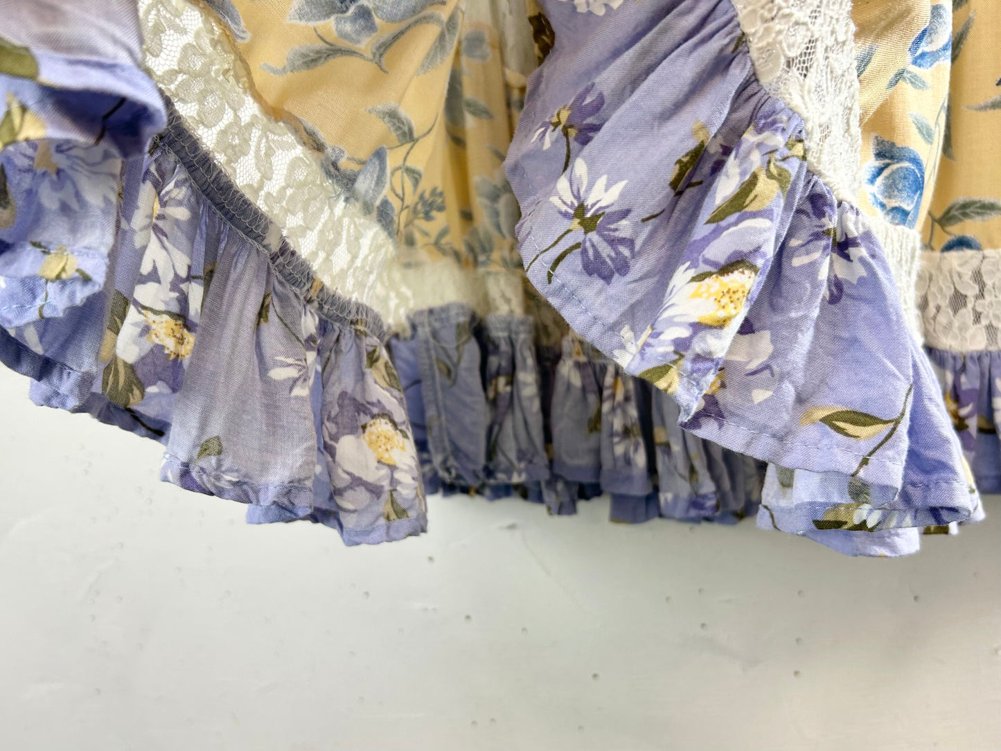 Vintage Tiered Skirt [D30010]