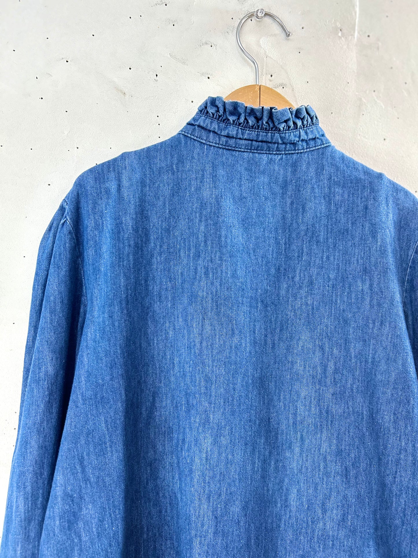 Vintage Denim Blouse〜Sears〜 [F30427]