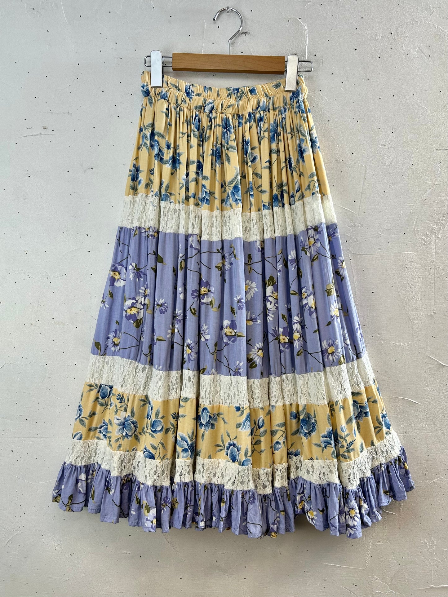 Vintage Tiered Skirt [D30010]