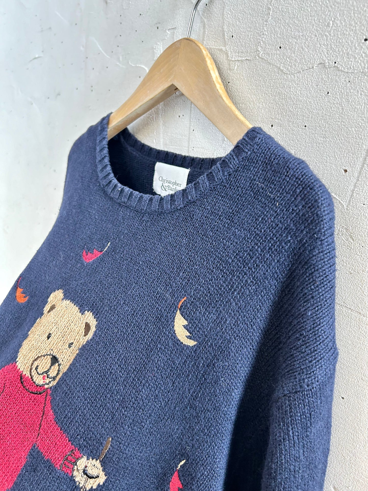 Vintage Fancy Knit Sweater  [J28698]