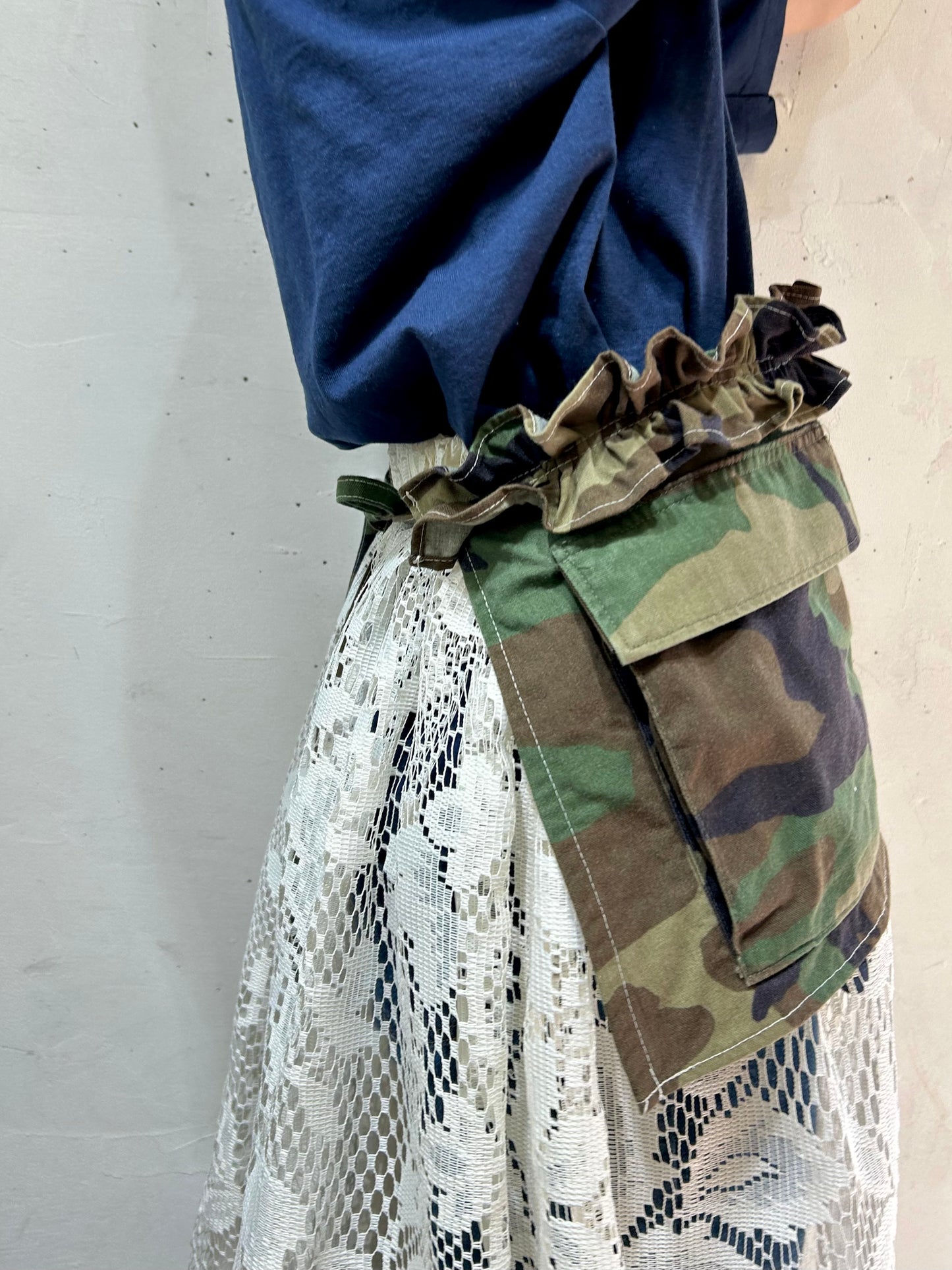 Vintage Military Apron 〜Amy Nina〜 [C26564]