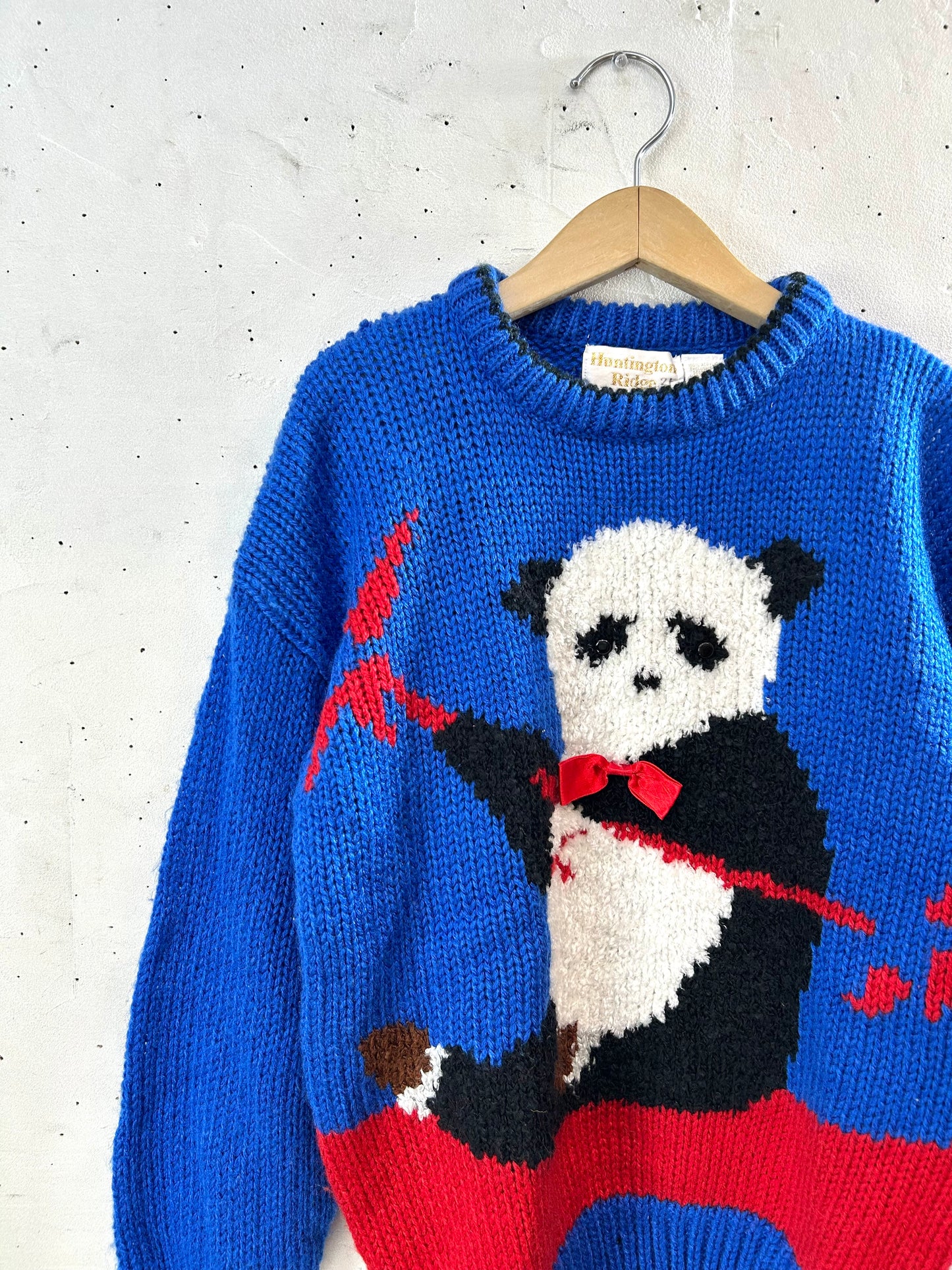 Vintage Hand Knit Sweater [L29136]