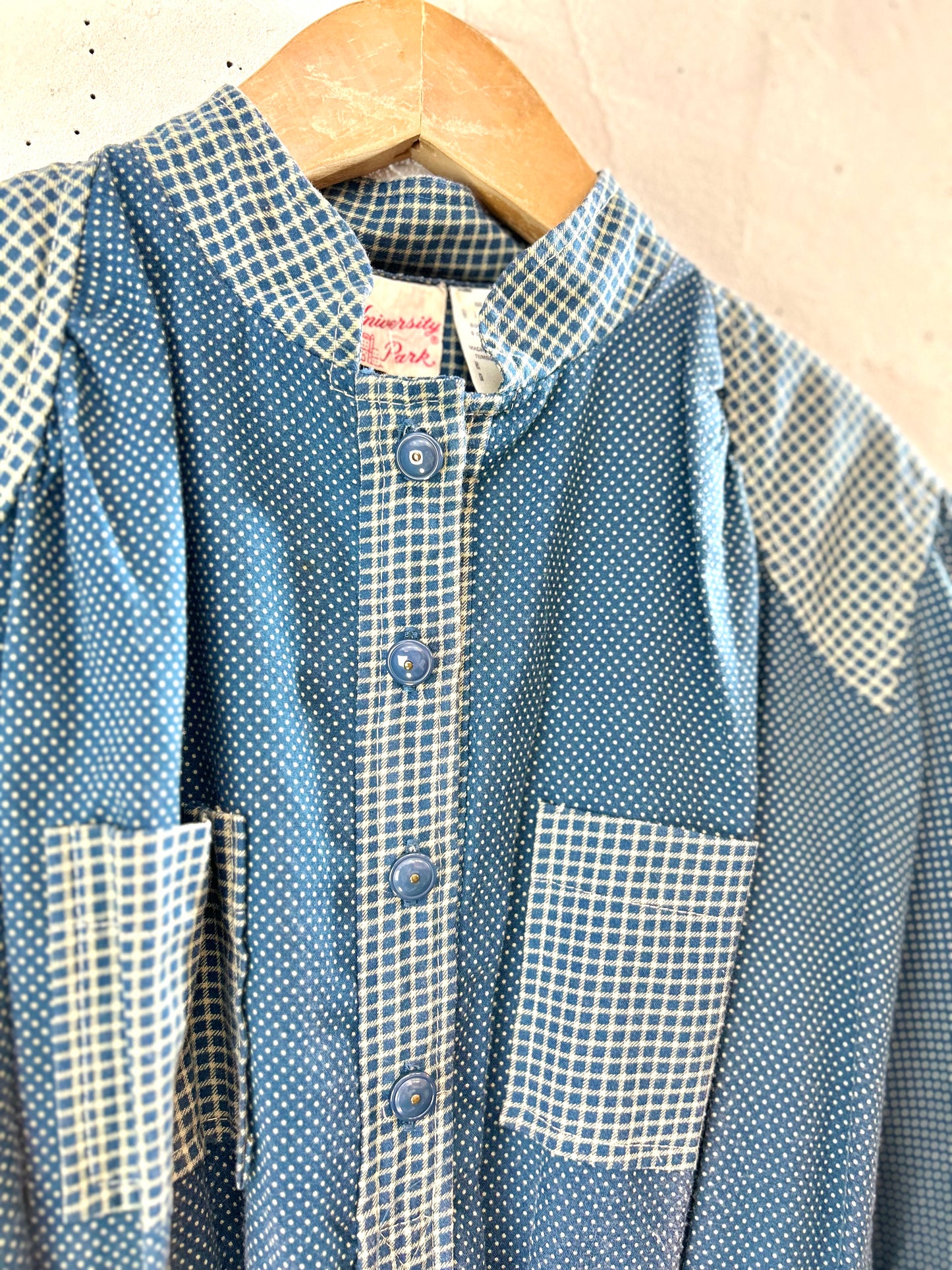 Vintage  Dress MADE IN USA [E30218]