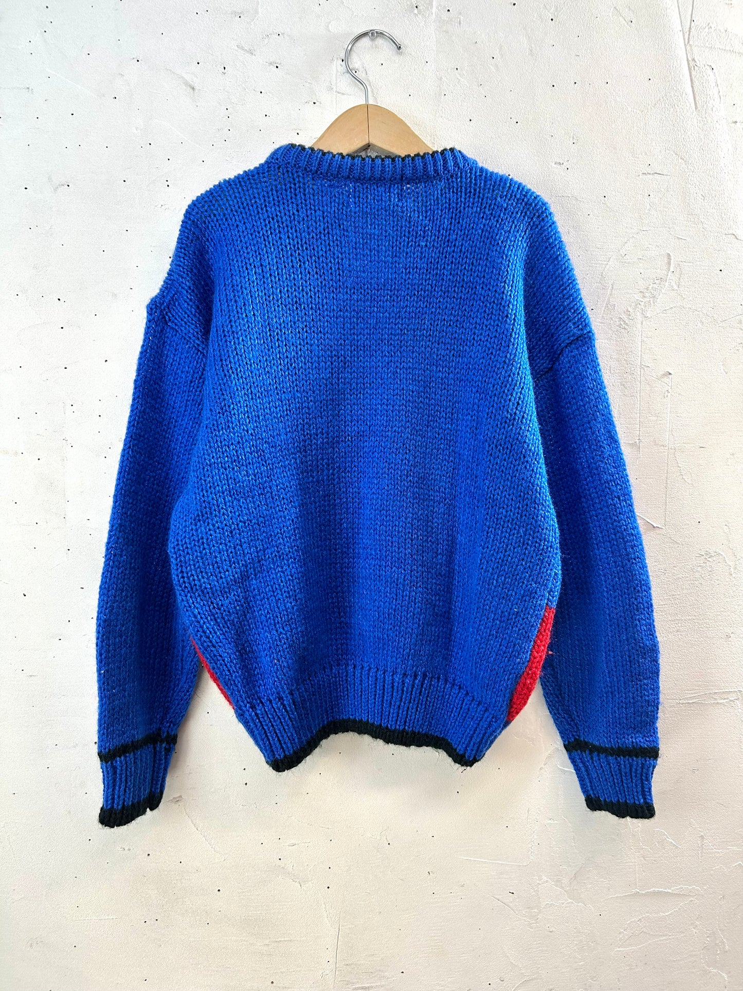 Vintage Hand Knit Sweater [L29136]