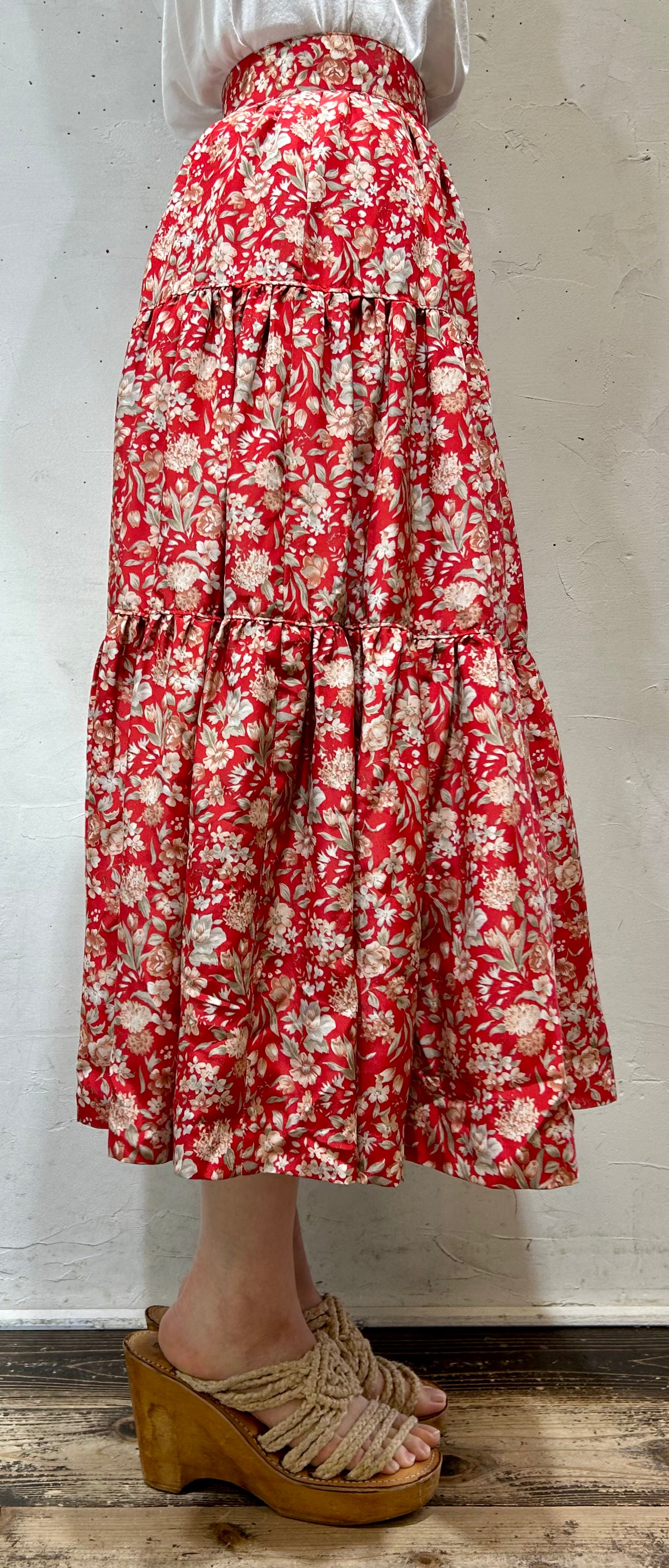 Vintage Tiered Skirt [D26751]