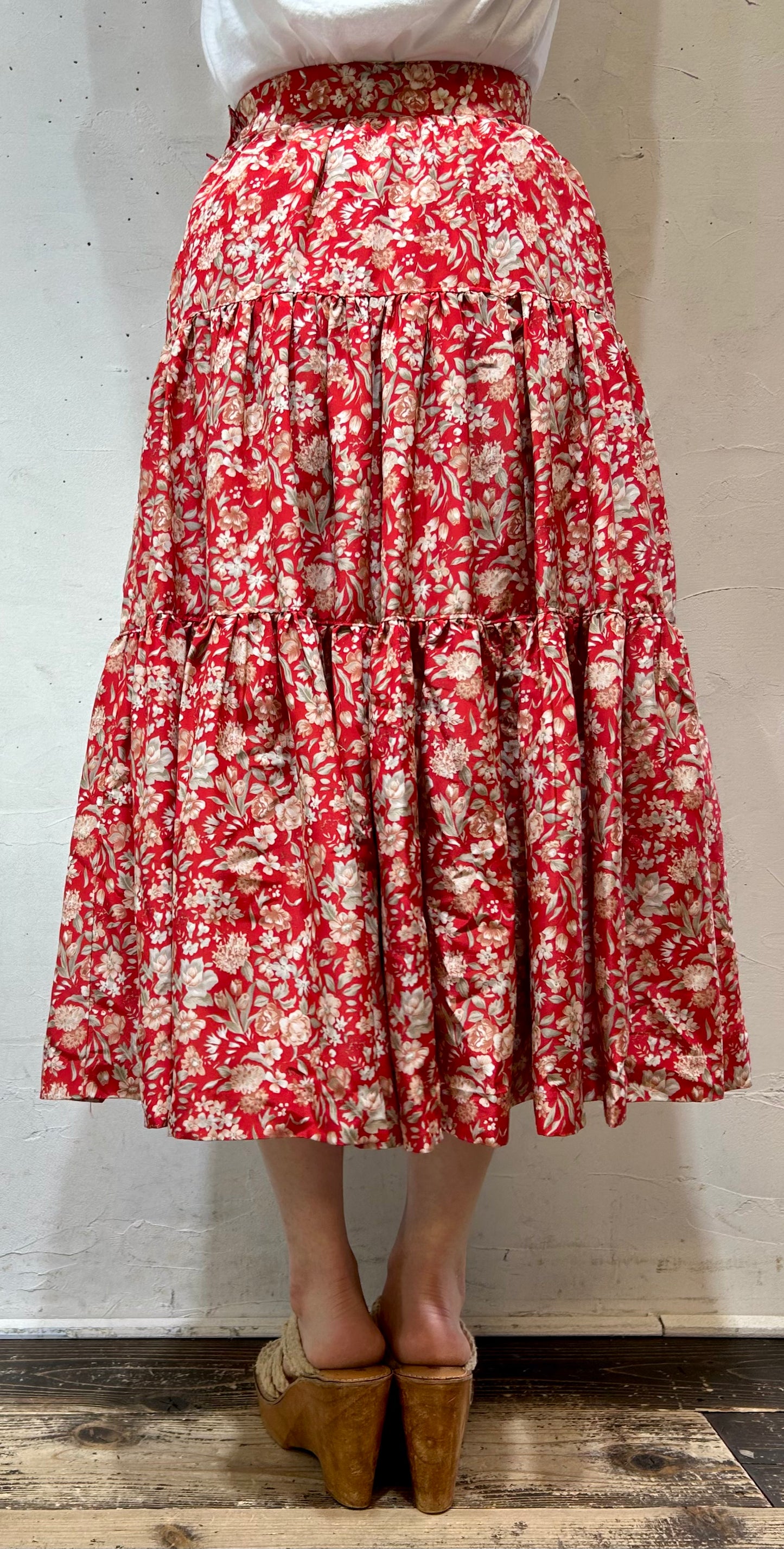 Vintage Tiered Skirt [D26751]