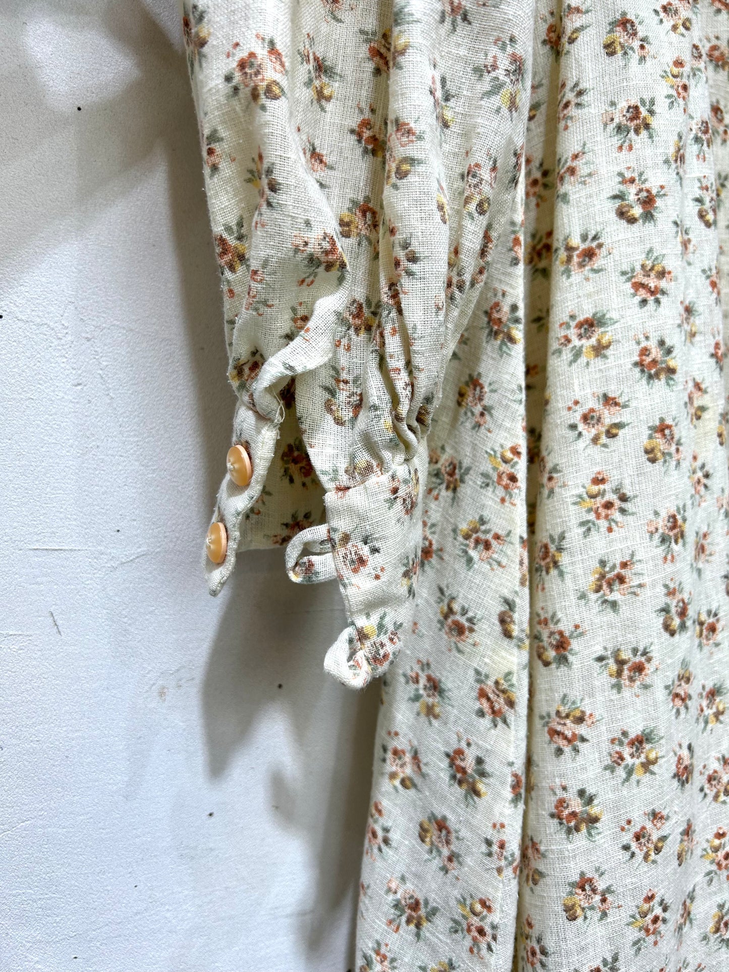 ’70s Flower Dress [I24994]