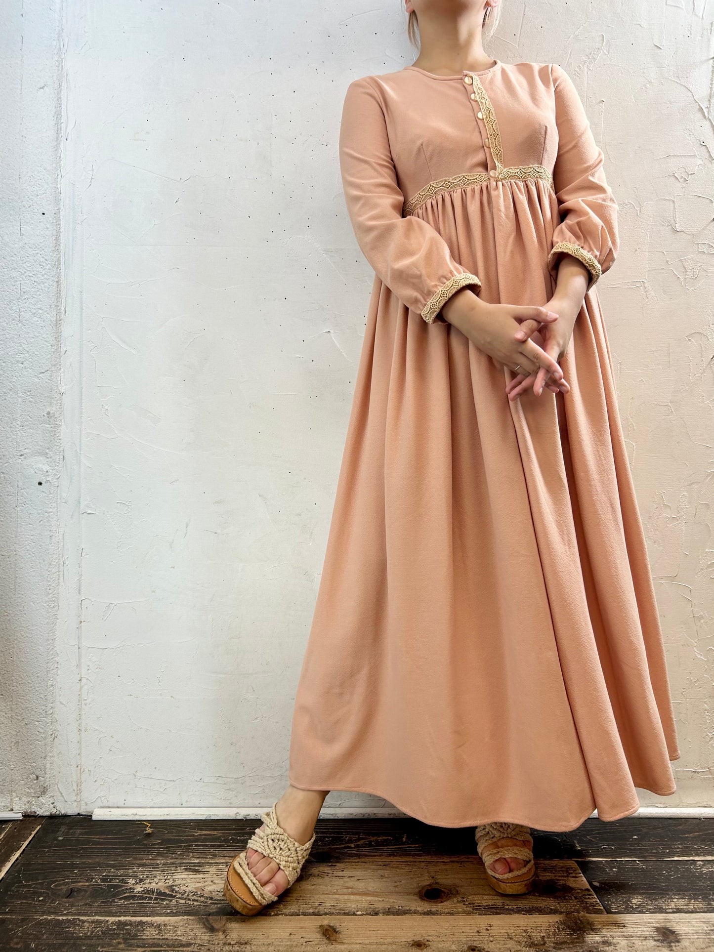 ‘70s Vintage Dress [G27917]