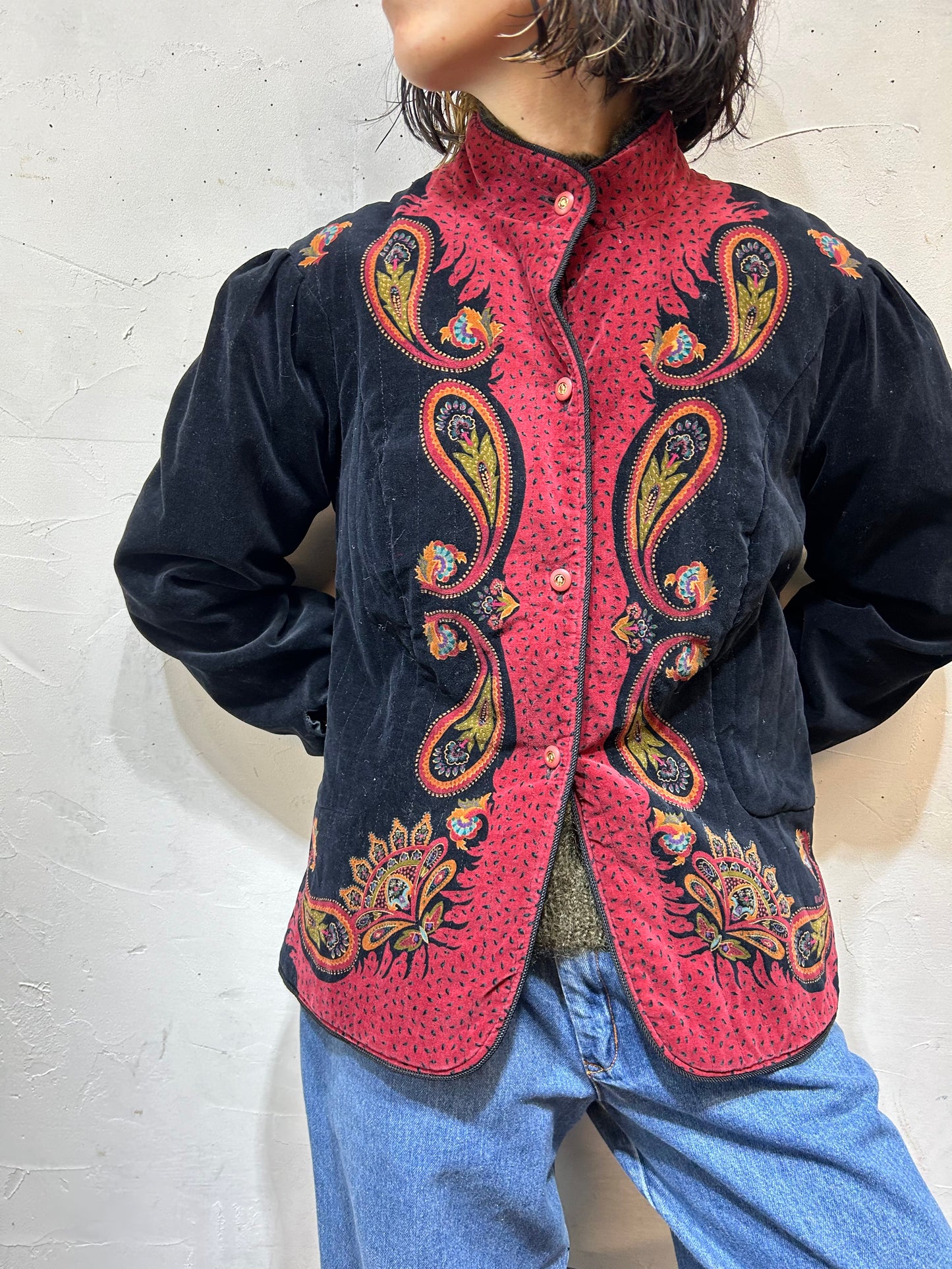 '70s Vintage Velours Jacket MADE IN JAPAN [L25871]