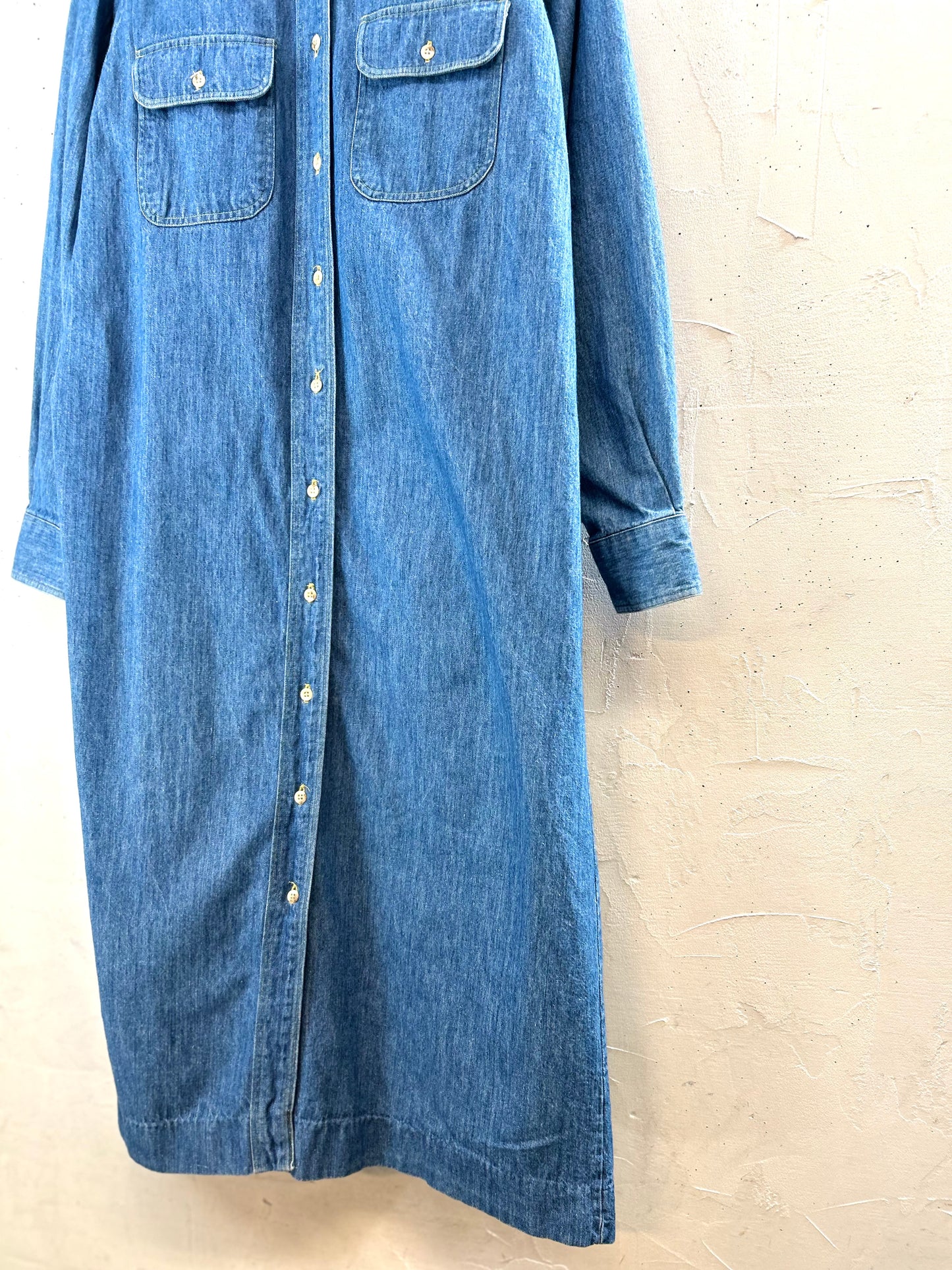 Vintage Denim Dress 〜L.L.Bean〜  [E30217]