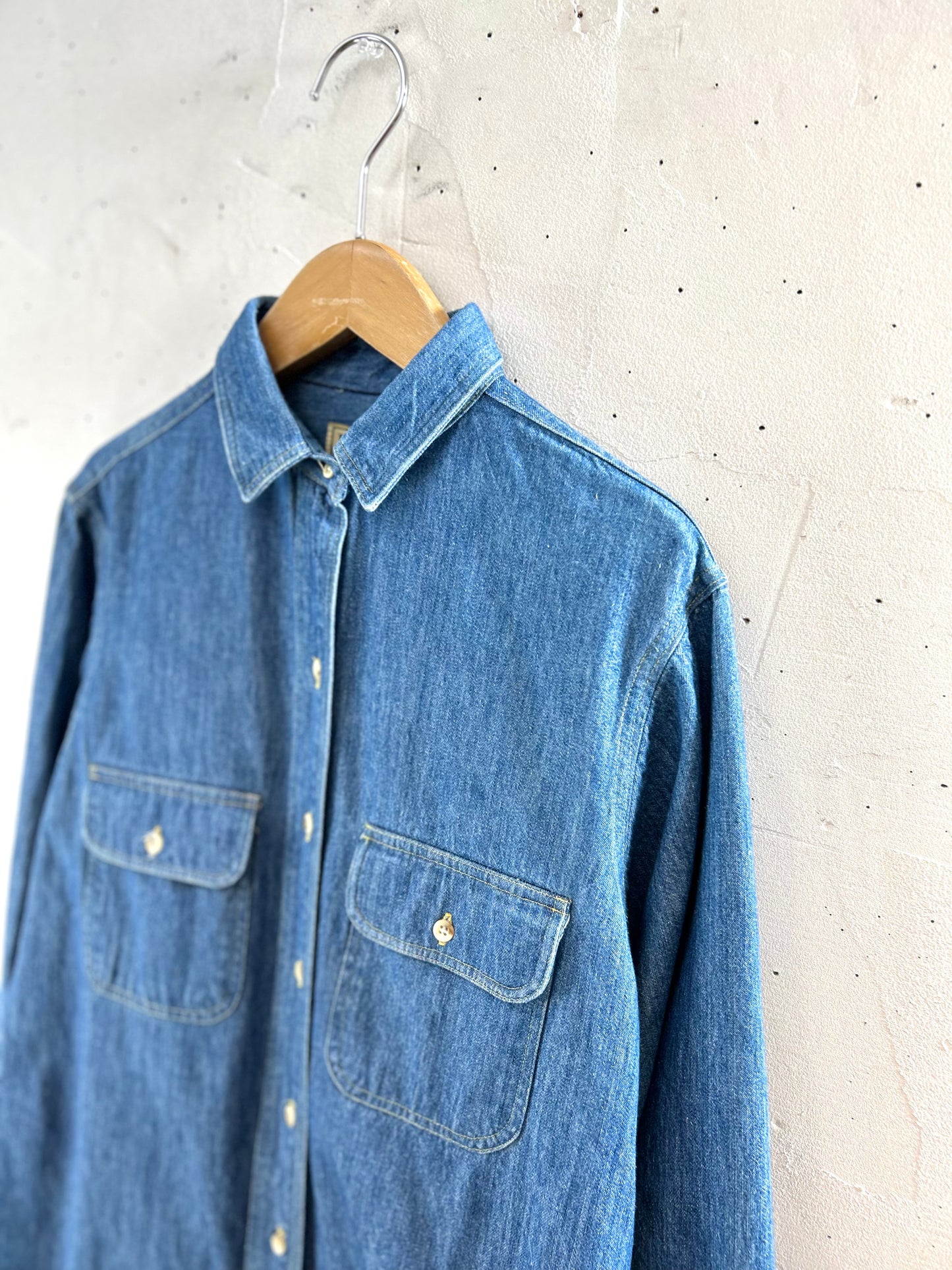 Vintage Denim Dress 〜L.L.Bean〜  [E30217]