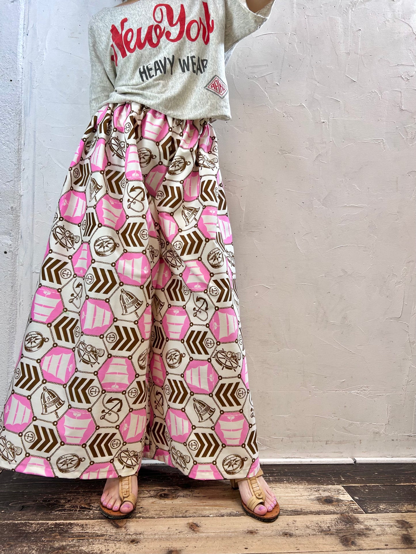 Vintage Wide Pants 〜Amy Nina〜 [G28069]