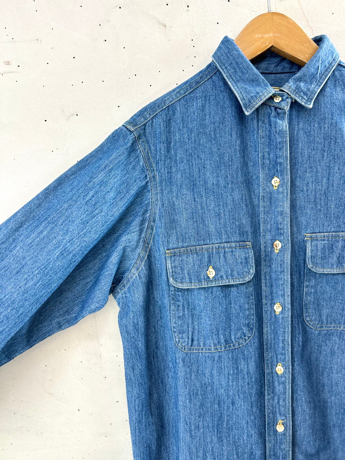 Vintage Denim Dress 〜L.L.Bean〜  [E30217]
