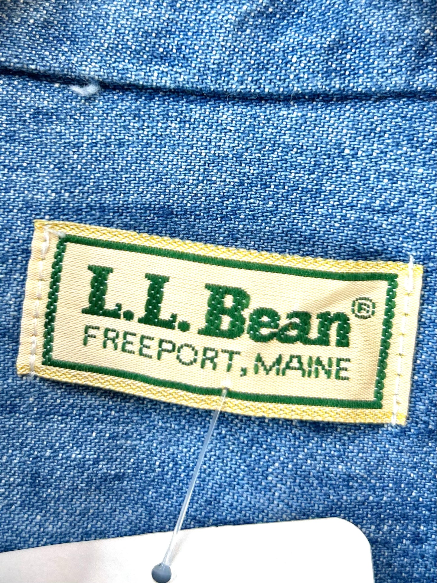 Vintage Denim Dress 〜L.L.Bean〜  [E30217]