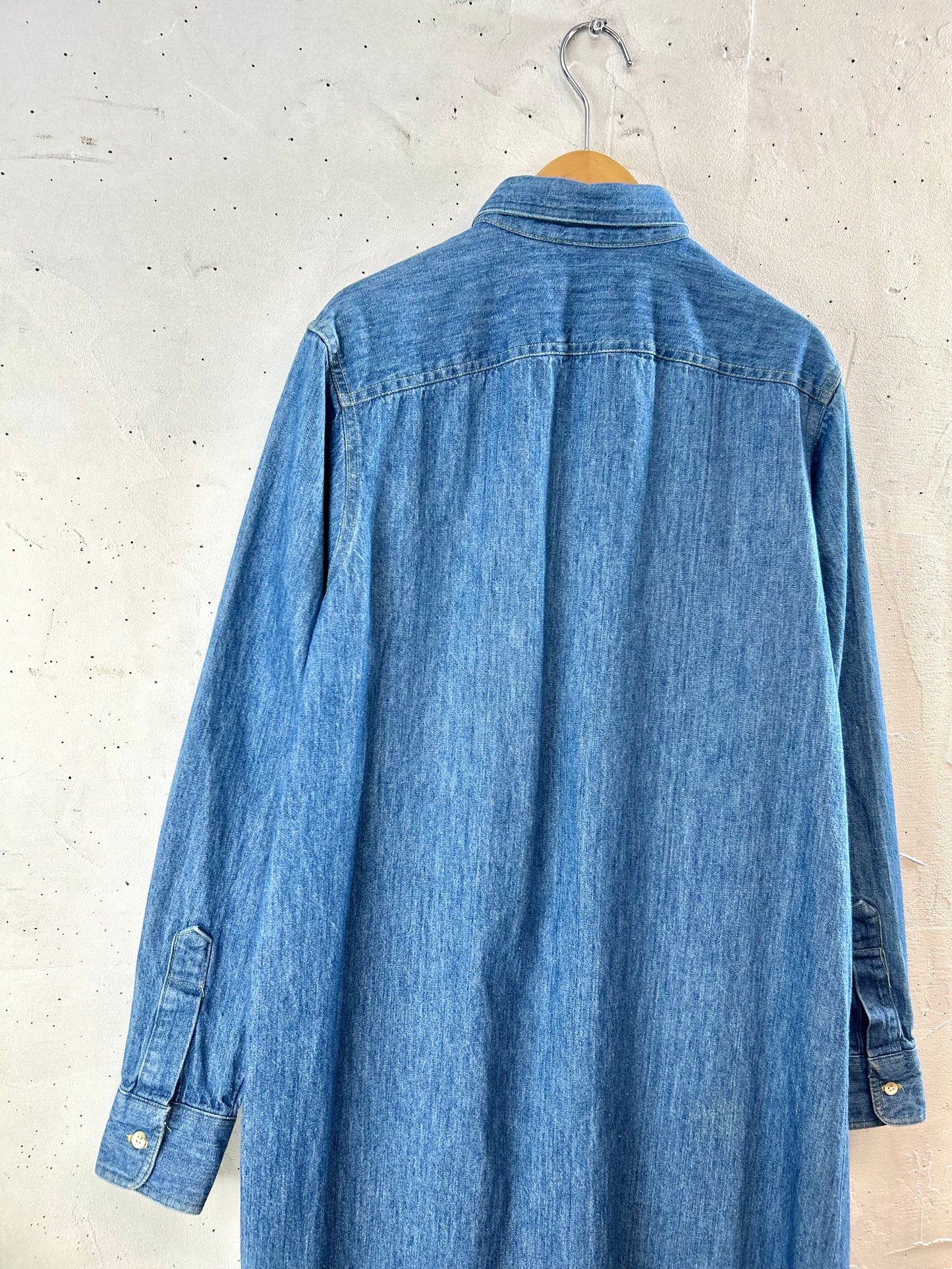 Vintage Denim Dress 〜L.L.Bean〜  [E30217]