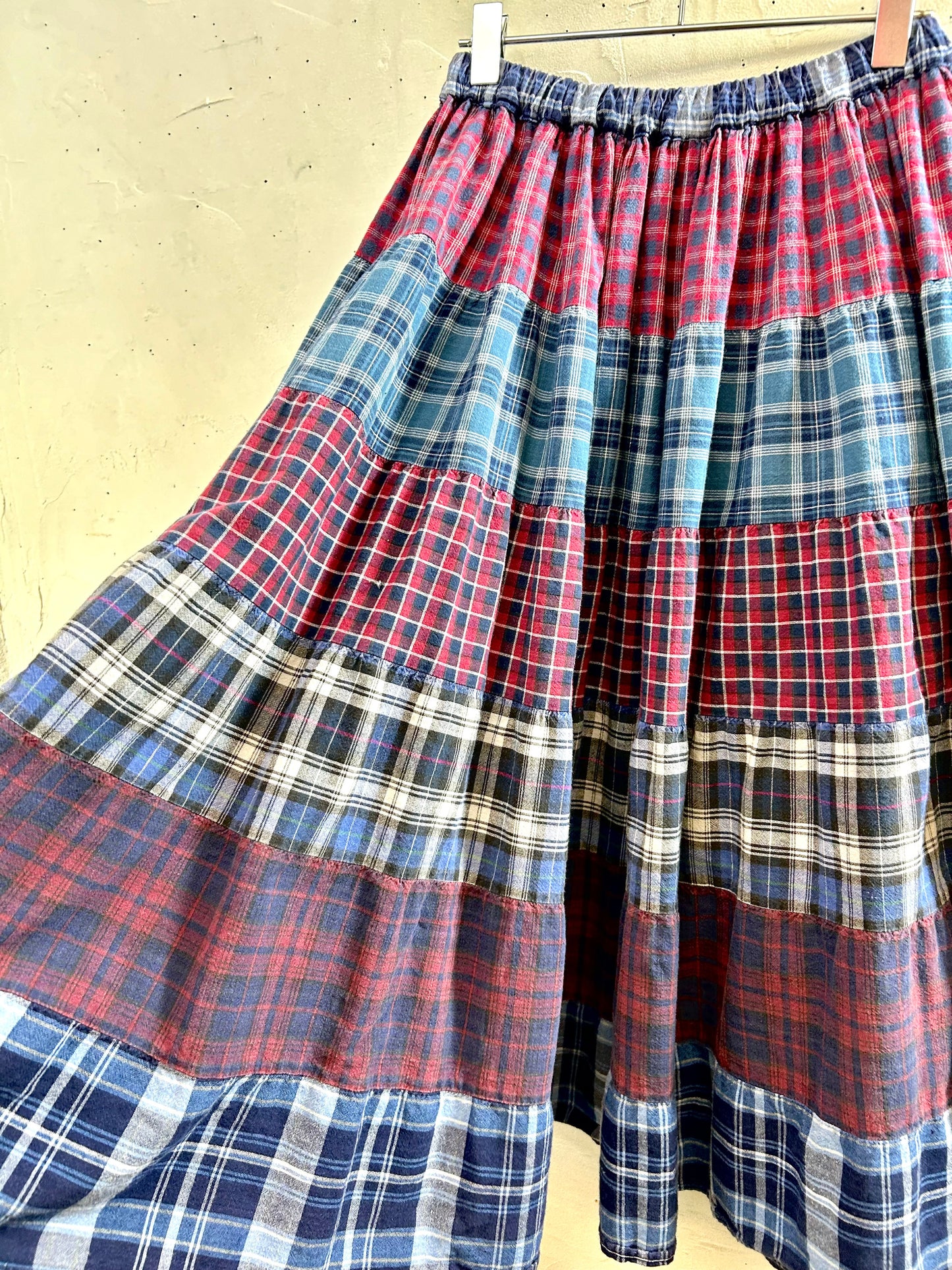 Vintage Tiered Skirt [J286934]