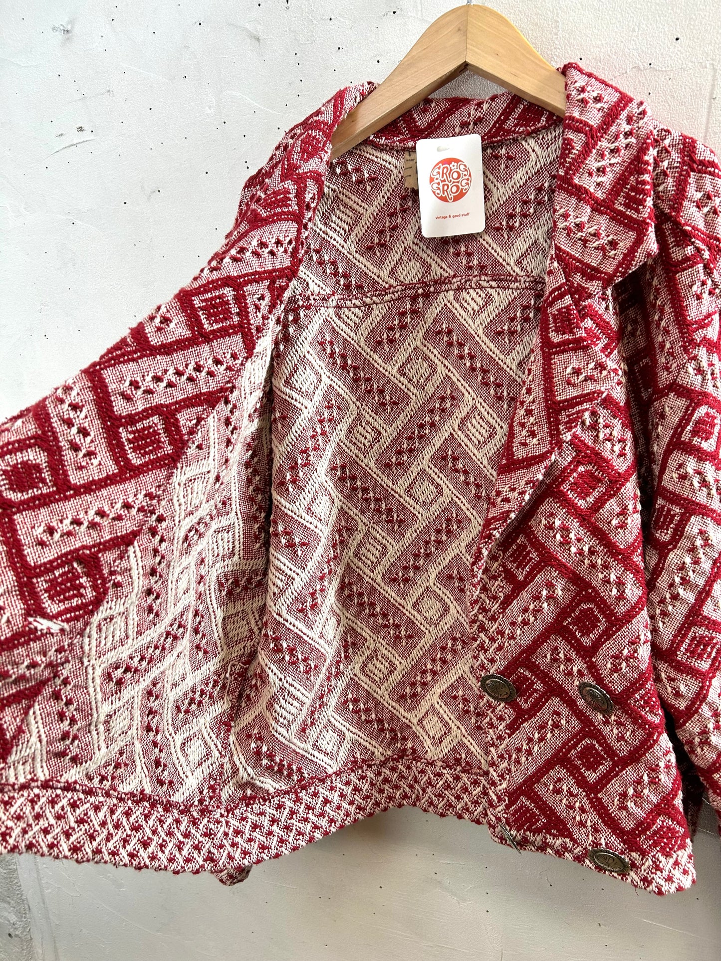 Vintage Rug Jacket 〜Painted Pony〜 [L29149]