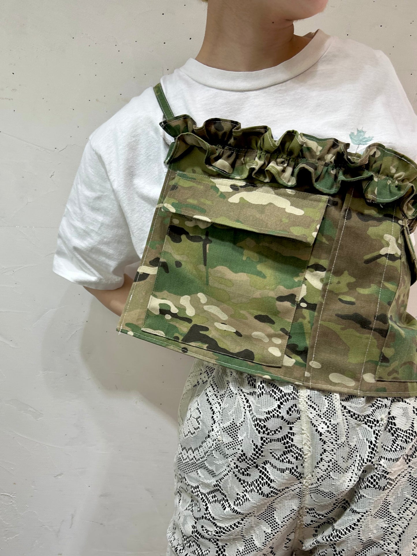 Vintage Military Apron 〜Amy Nina〜 [C26566]