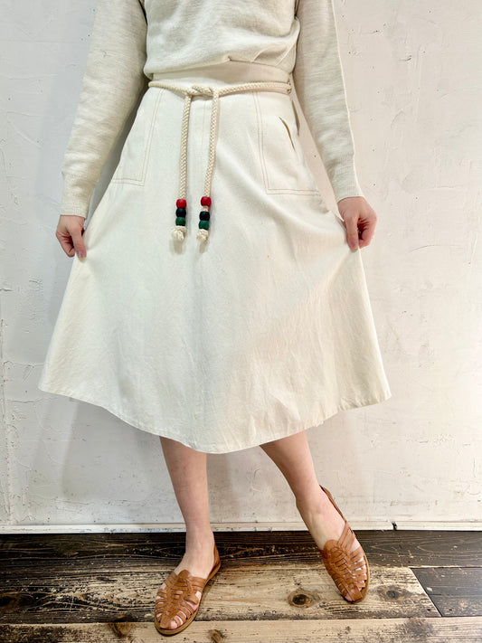 Vintage Cotton Skirt [C26415]