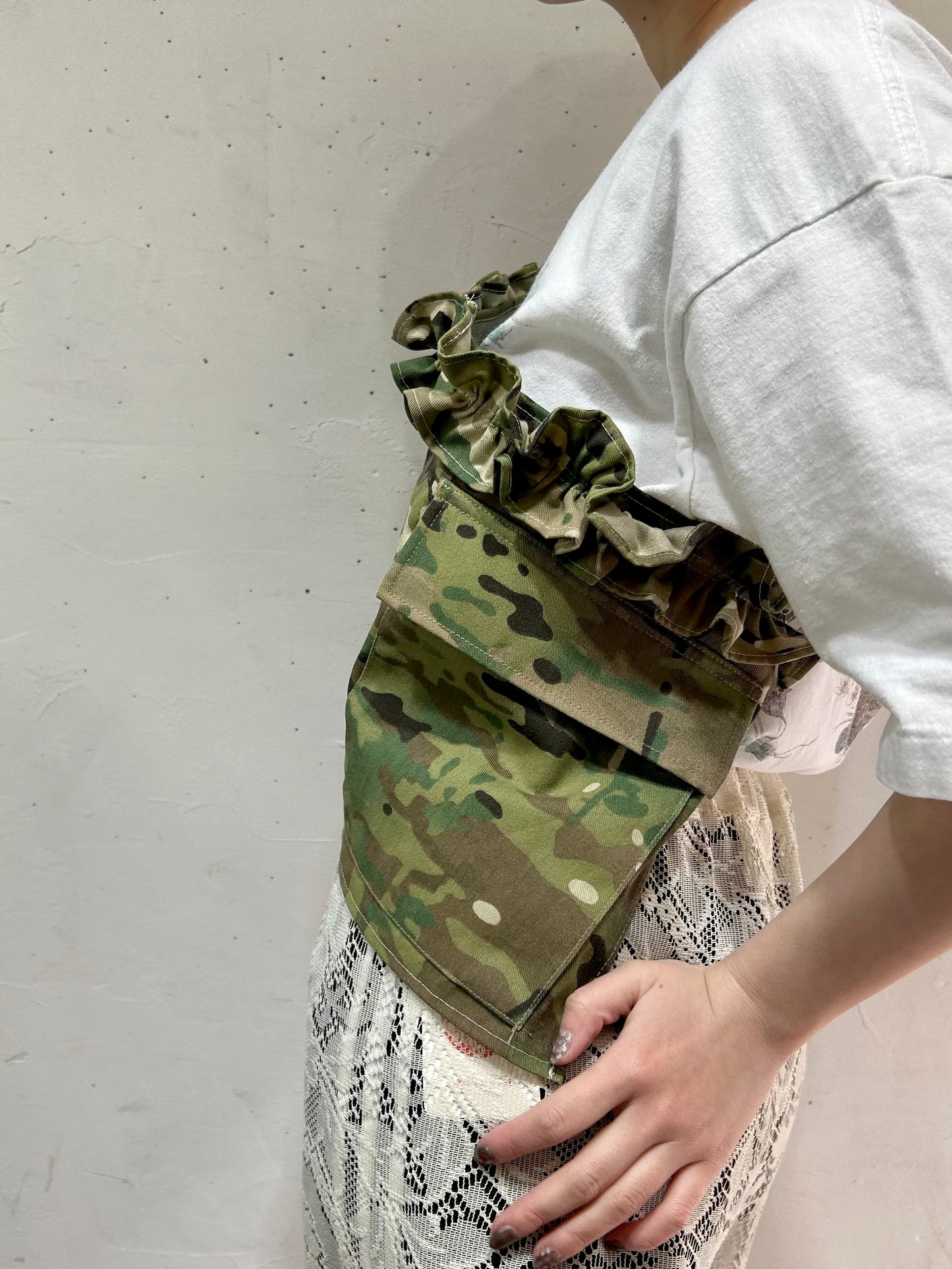 Vintage Military Apron 〜Amy Nina〜 [C26566]