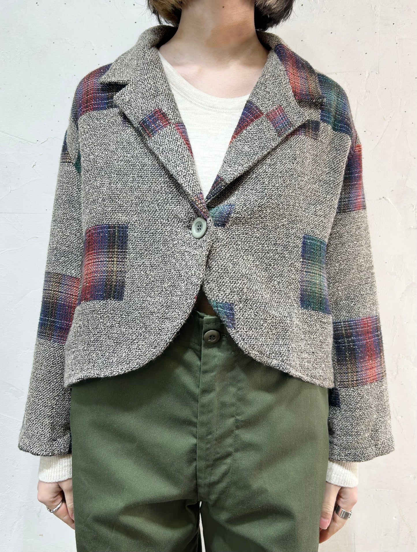 Vintage Tweed Jacket [B26256]