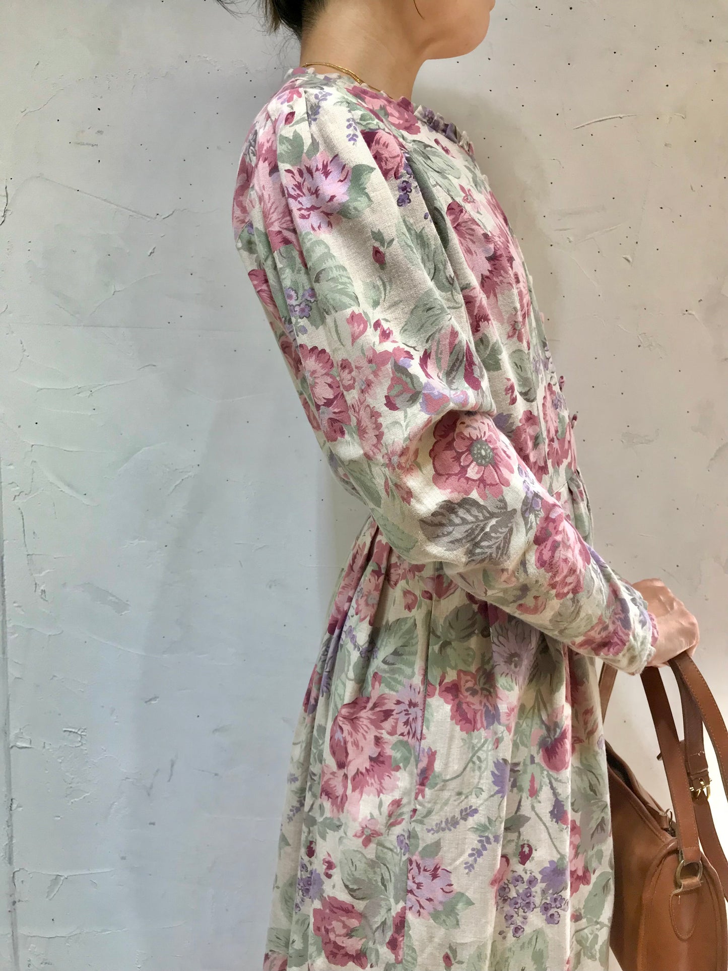 Vintage Flower Dress 〜Laura Ashley〜 [H24742]