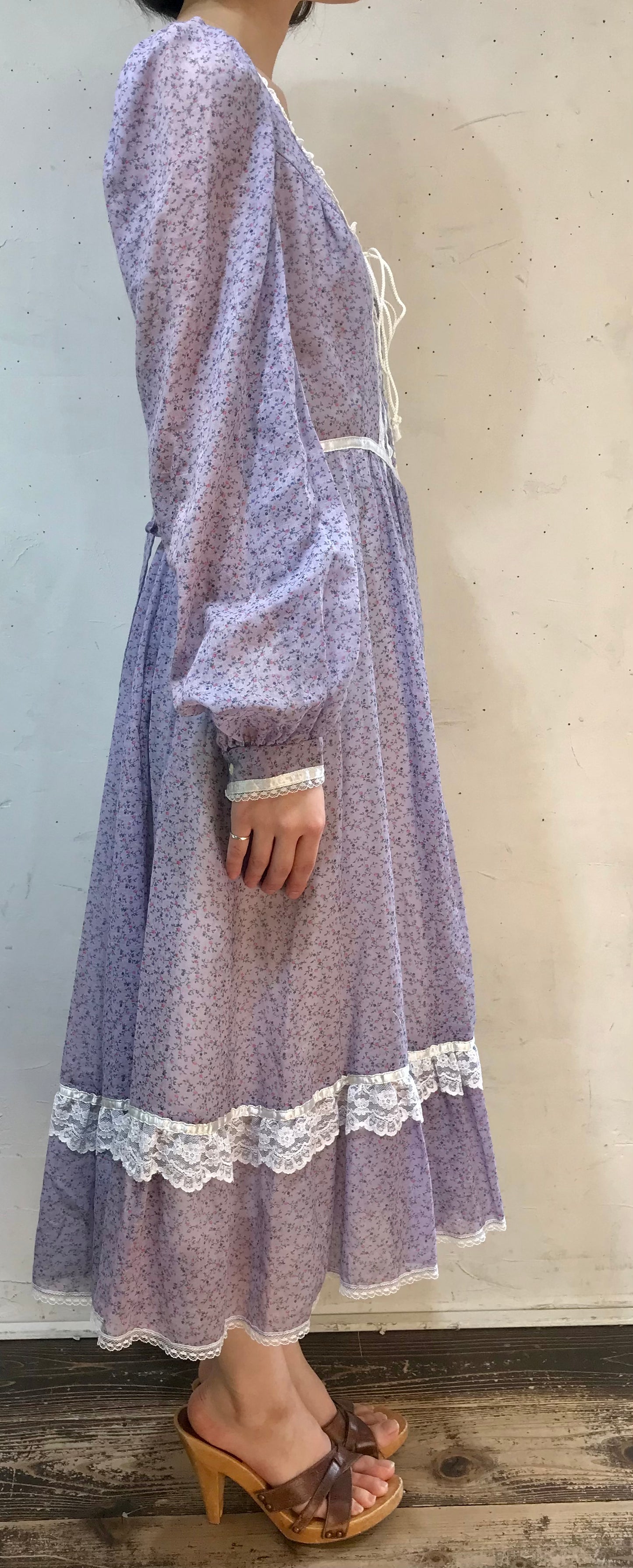 ’70s Vintage Dress〜GUNNE SAX〜[J25385］