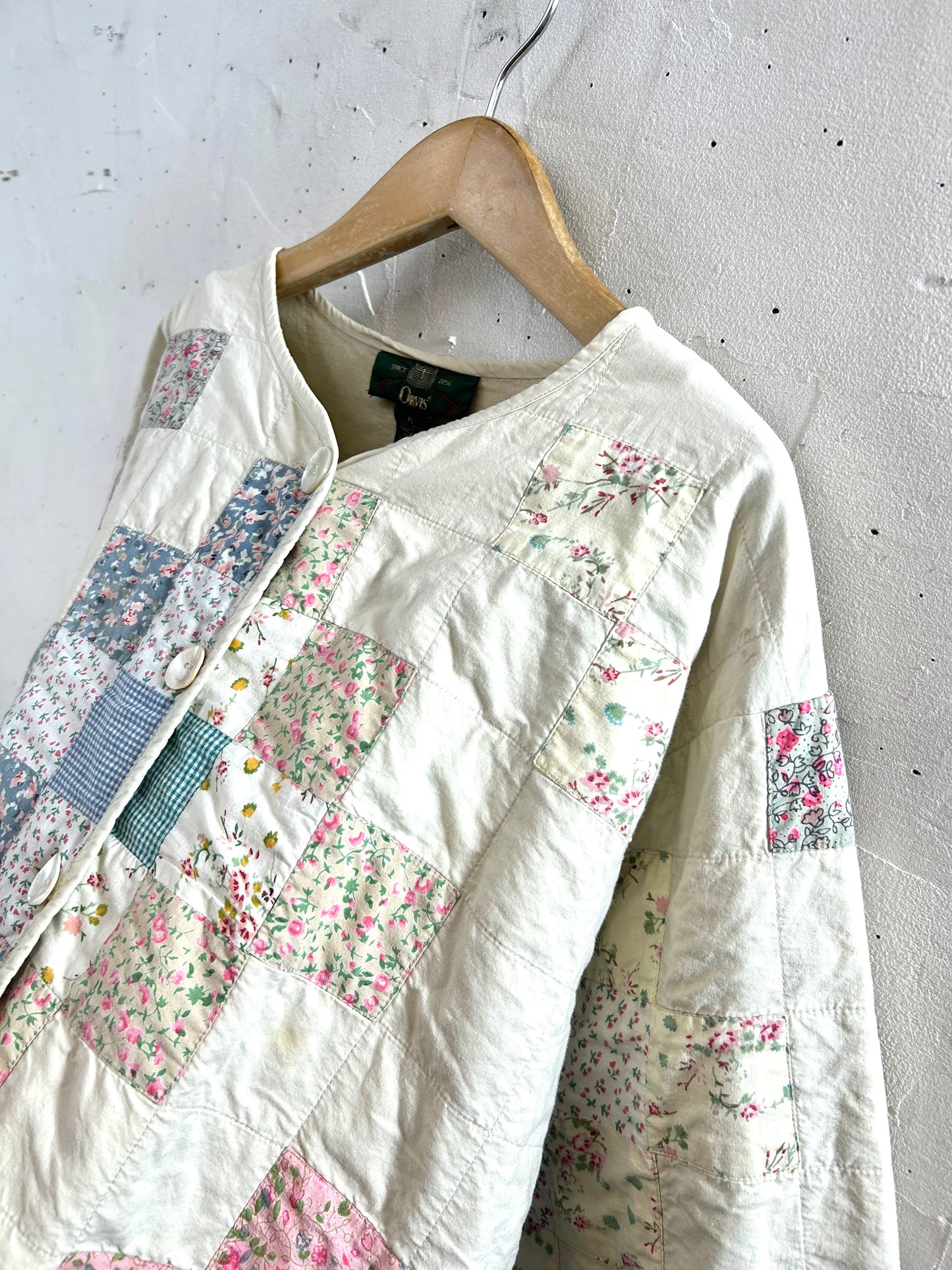 Vintage Patchwork Quilt Jacket 〜ORVIS〜 [L29145]