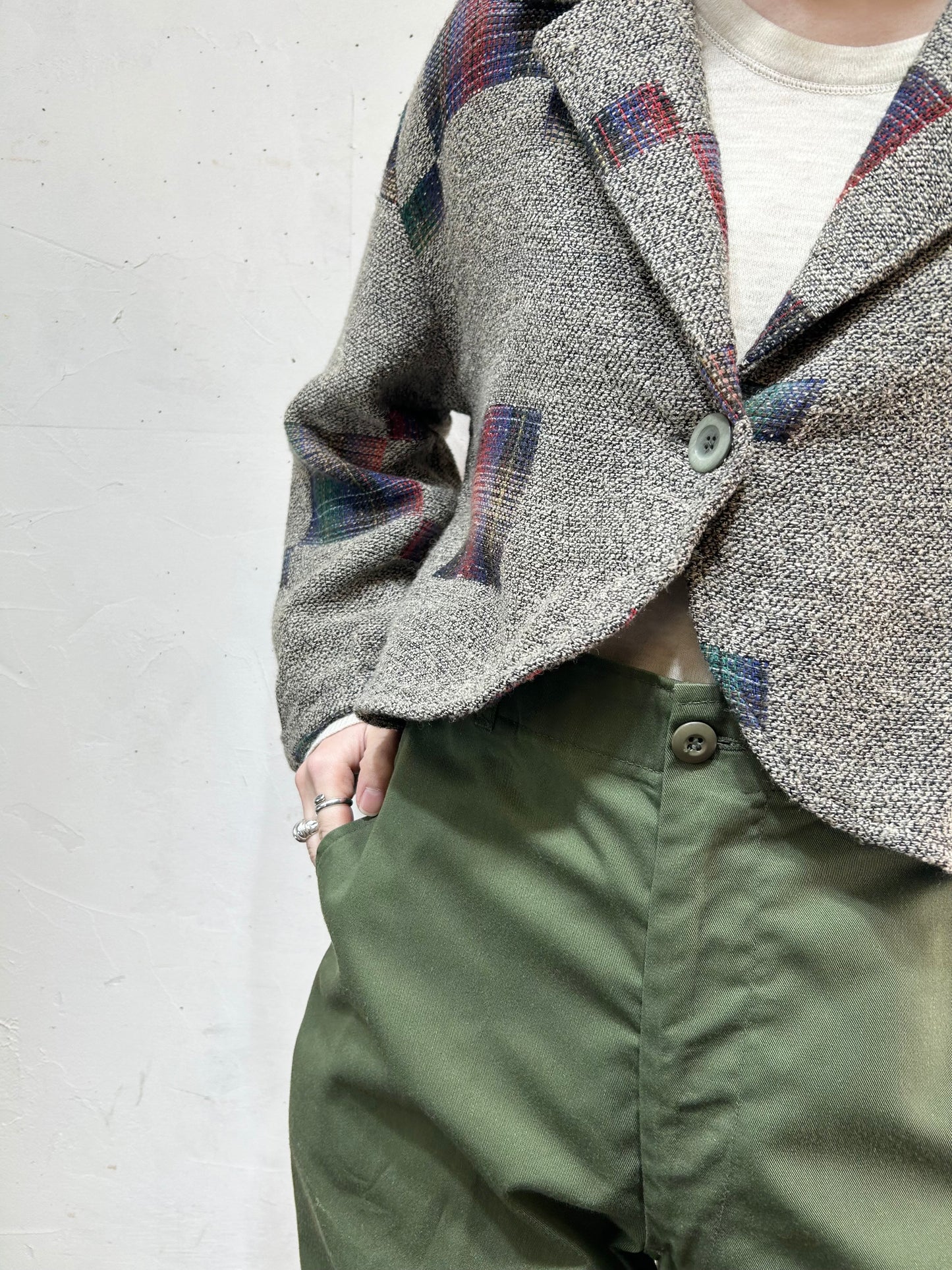 Vintage Tweed Jacket [B26256]