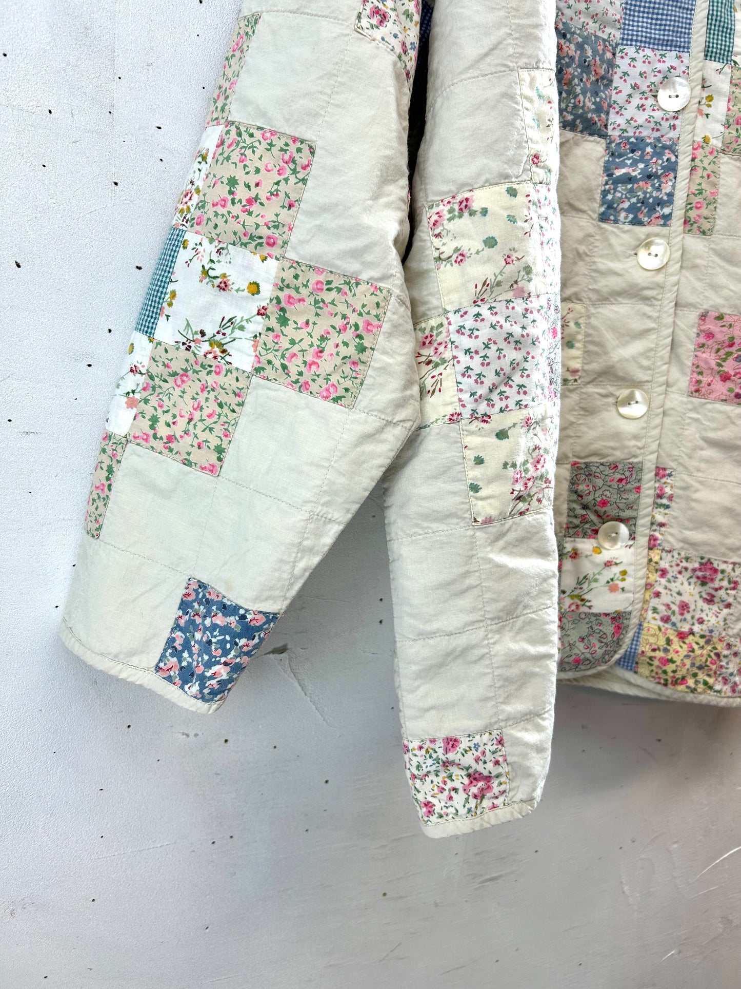 Vintage Patchwork Quilt Jacket 〜ORVIS〜 [L29145]