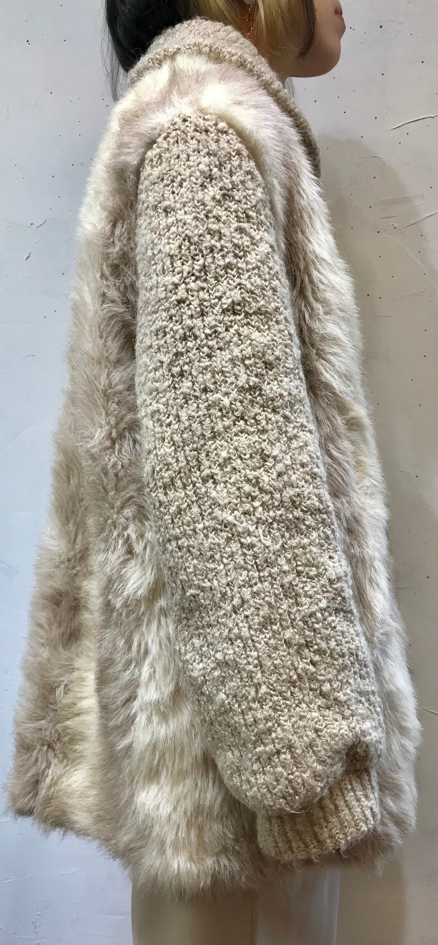 Vintage Eco Fur Jacket UNION MADE [K25627]