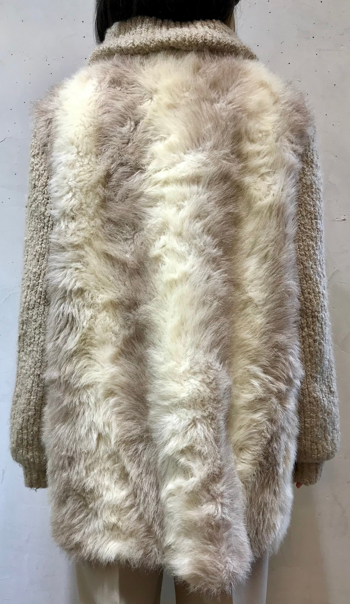 Vintage Eco Fur Jacket UNION MADE [K25627]